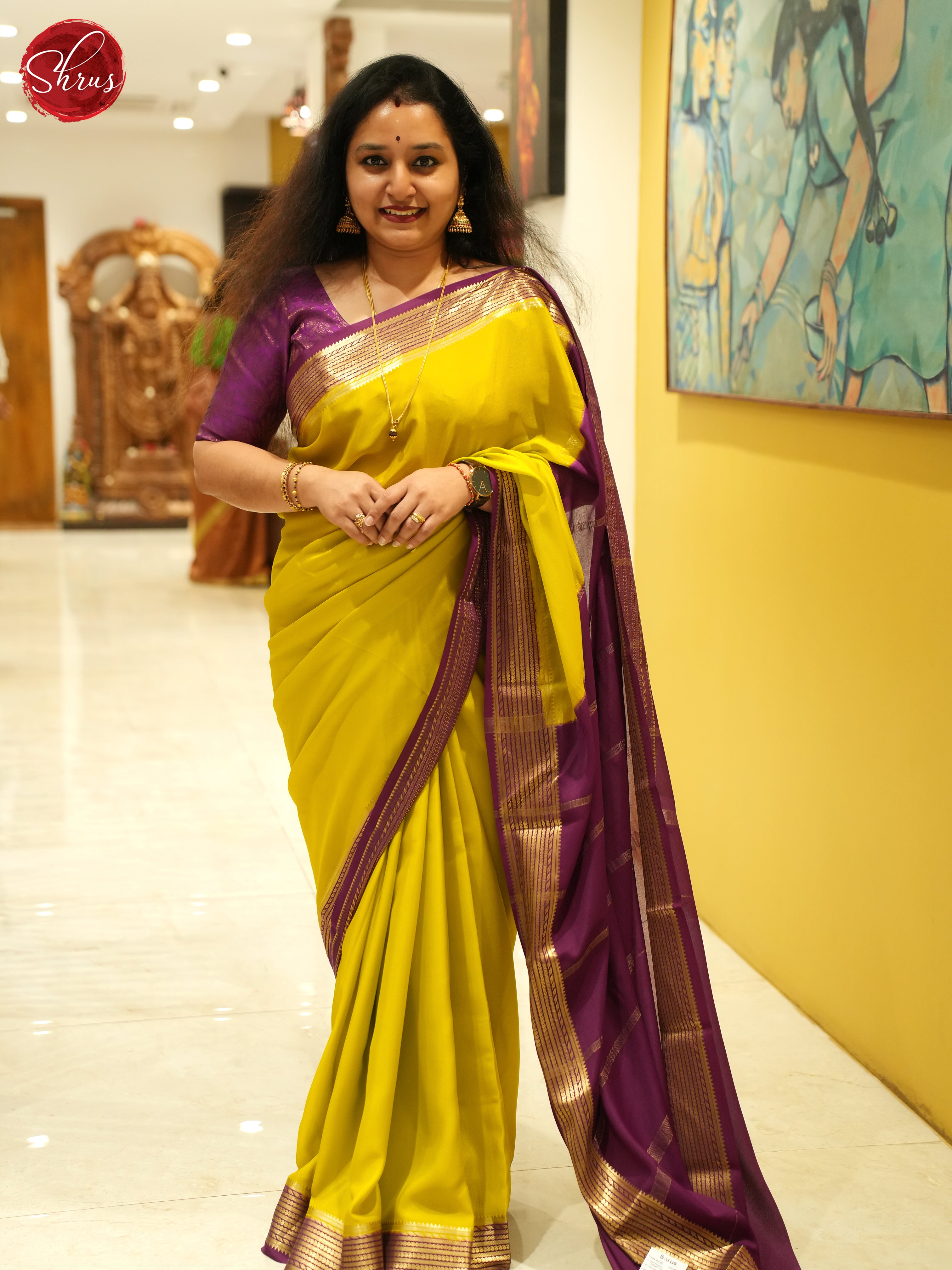 Buy Mysore Silk Sarees online at Shrus