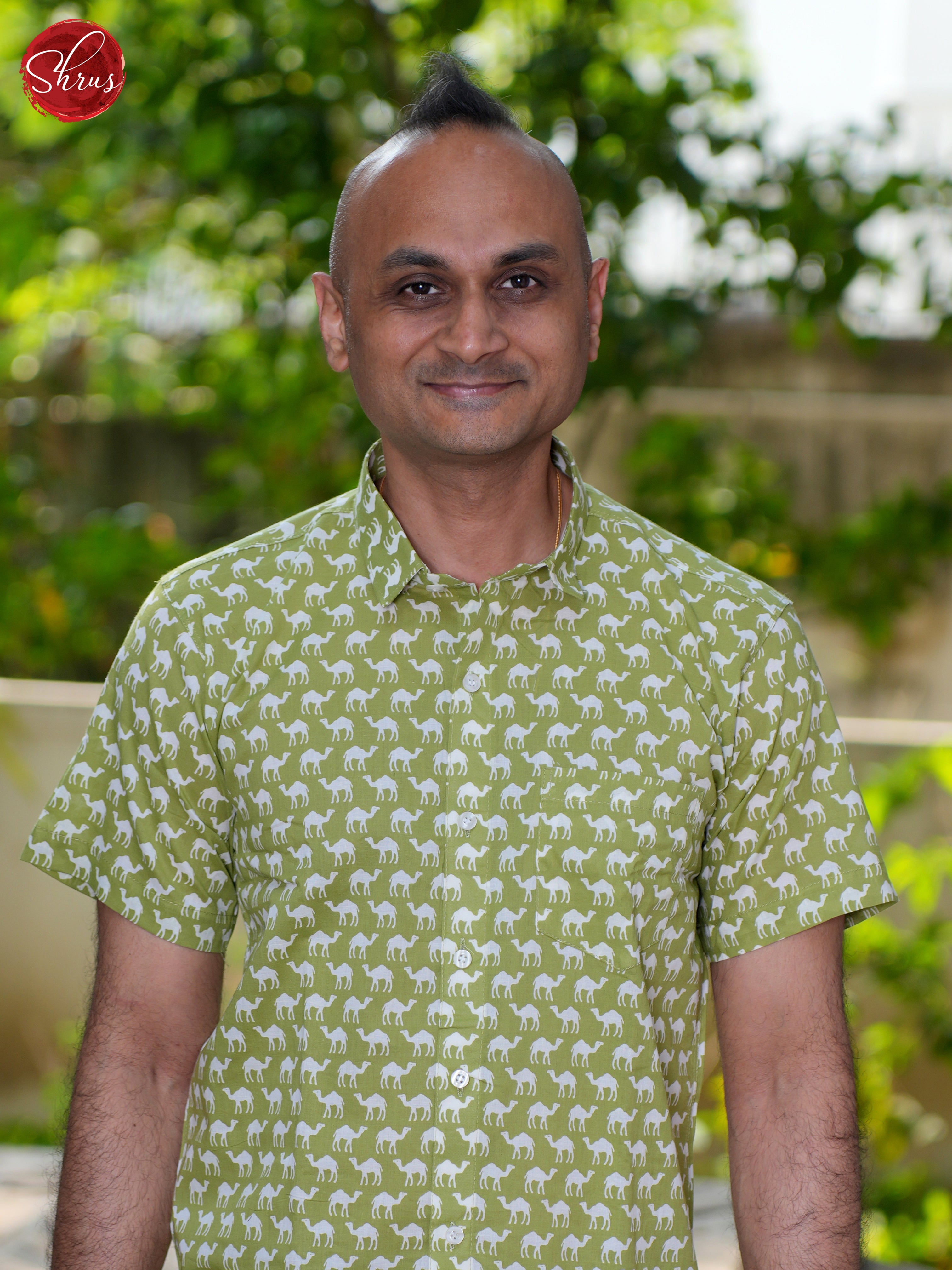 Green - Block Print Shirts - Shop on ShrusEternity.com