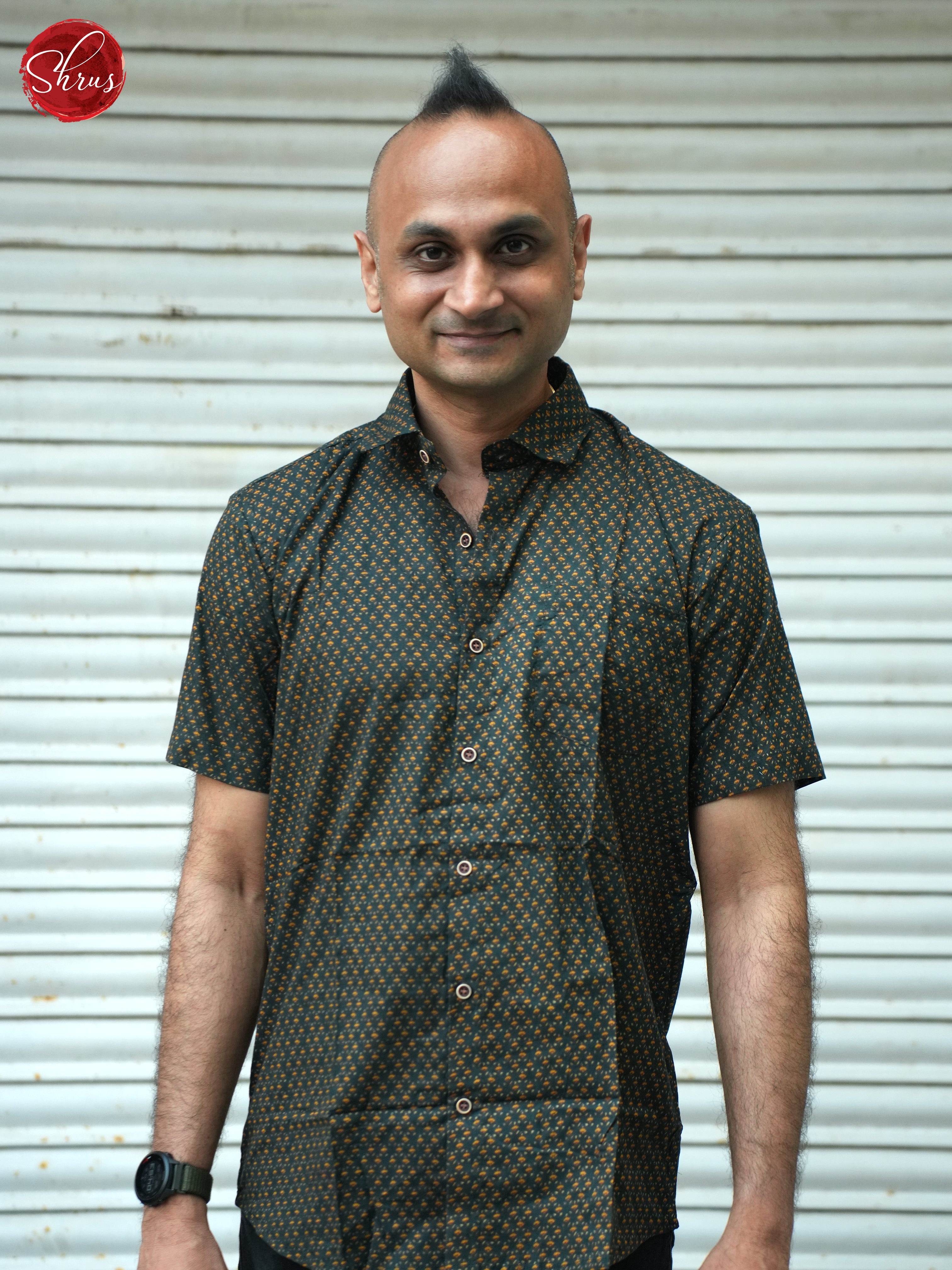 Green- Readymade Shirts - Shop on ShrusEternity.com