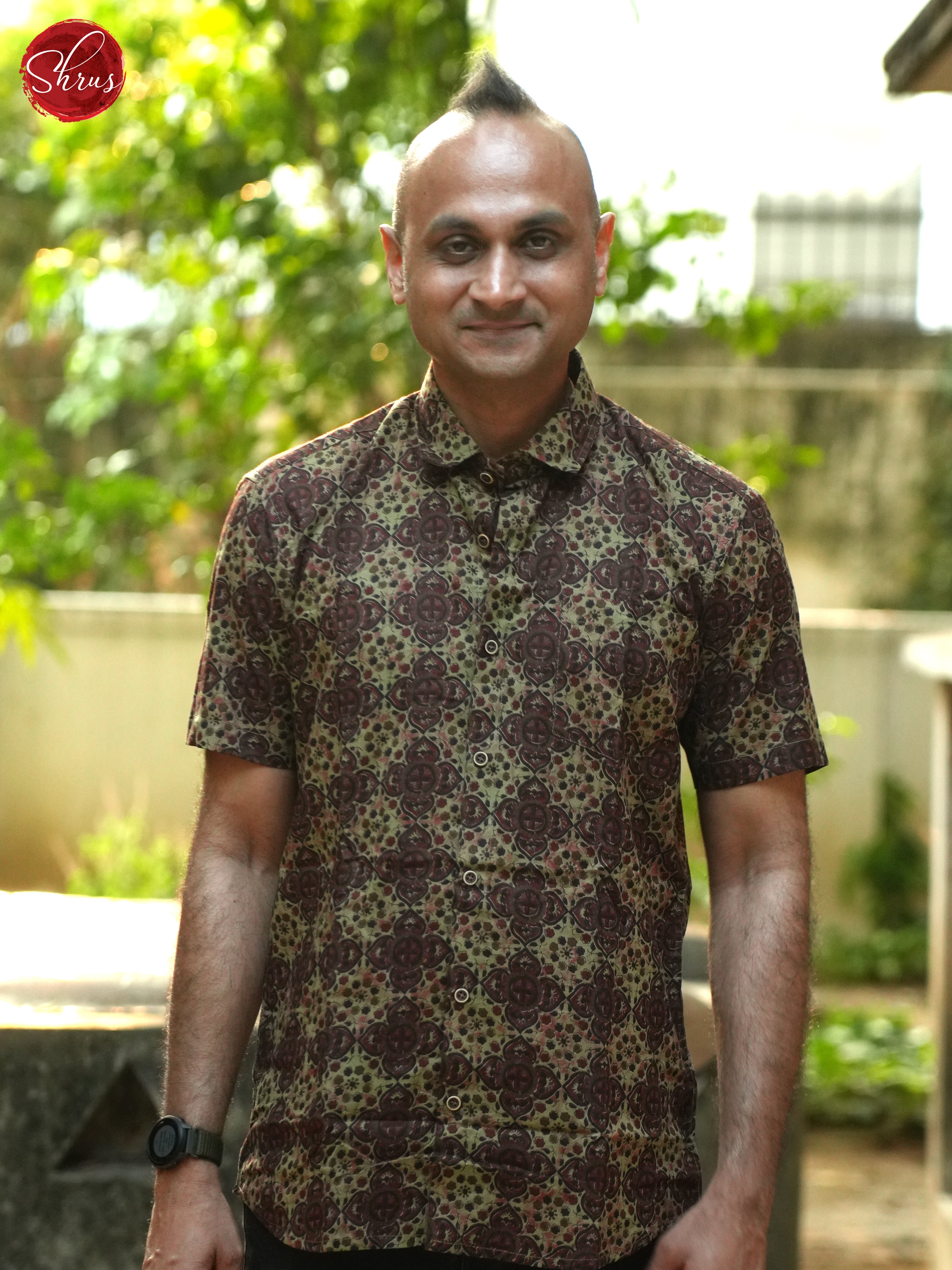 brown & Green - Readymade Shirts - Shop on ShrusEternity.com