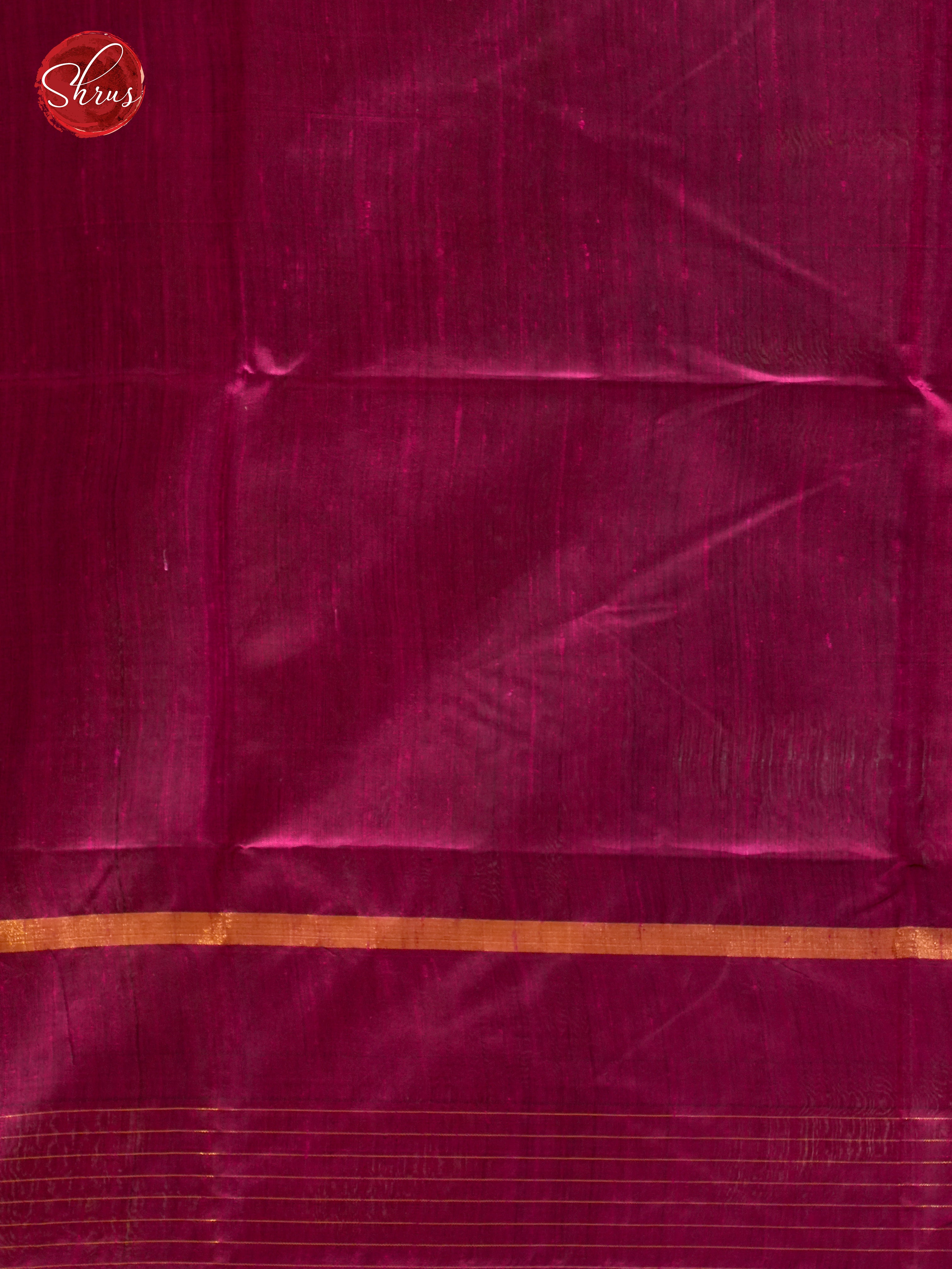 Violet & Majenta - Raw Silk Saree - Shop on ShrusEternity.com