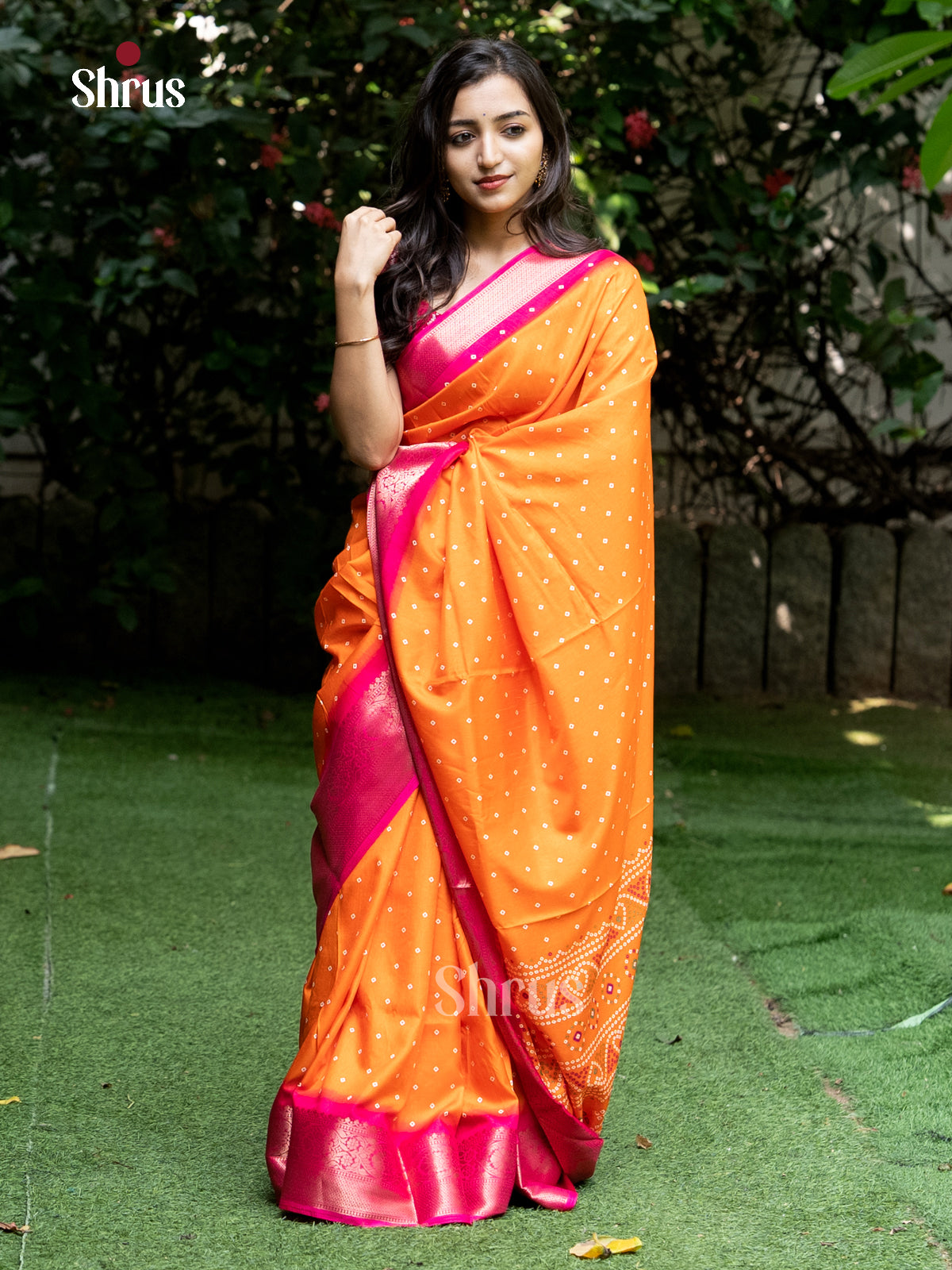 EBS04020 - Semi Crepe - Saree - Shop on Shrus.com