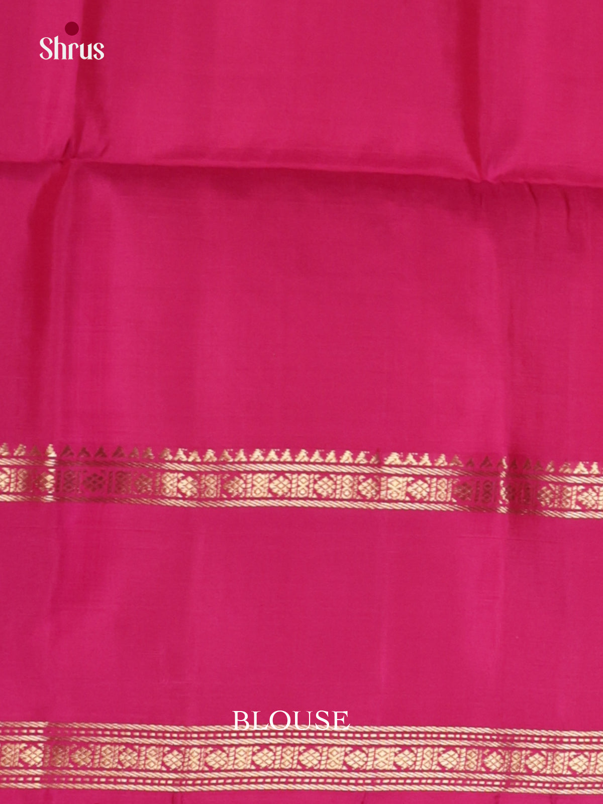 Buy Serene Dark Green & Pink Pure Silk Saree with zari floral buttas & Rettaipet Border