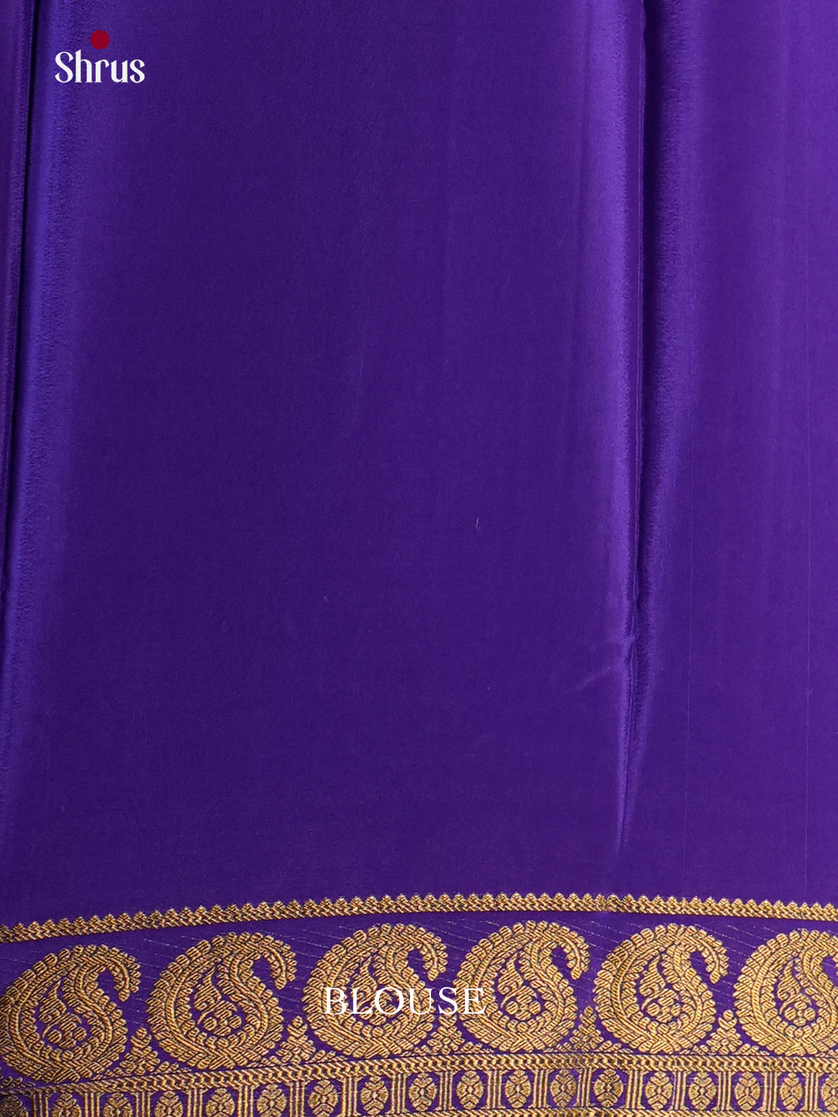 Buy Splendid Deep Purple Mysore Silk Sarees With Zari Woven Border & Chit Pallu