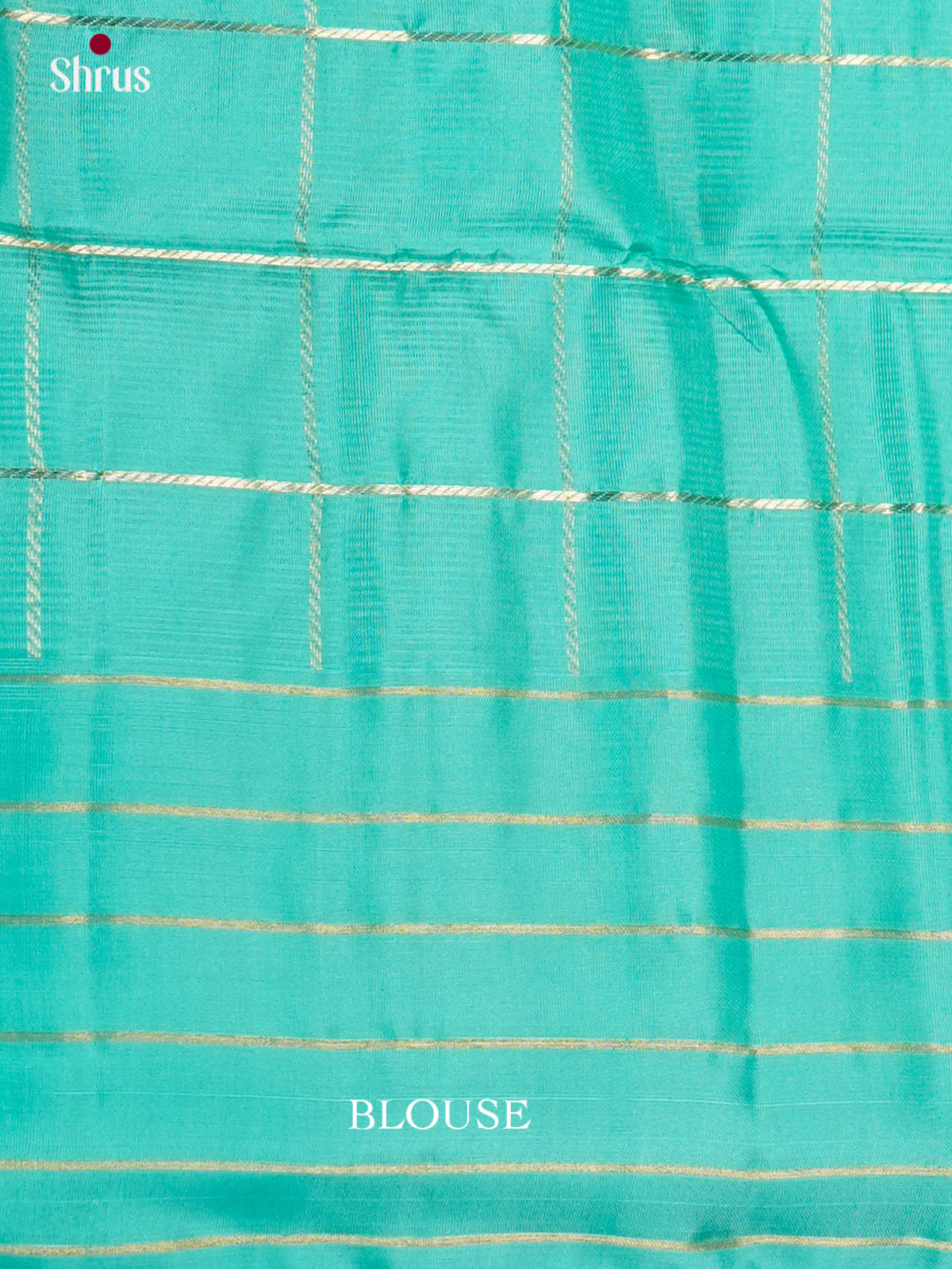 Buy Elegant Deep Purple Silk Saree With Golden Checks, Buttas & Sea Green Brocade Pallu