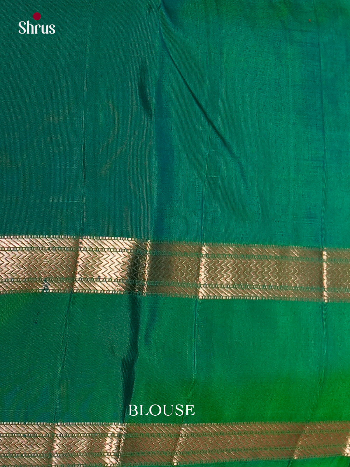 Buy Fiery Dual-Tone Orange Kanchipuram  Sarees With Paisley Inspired Buttas & Green Brocade Pallu