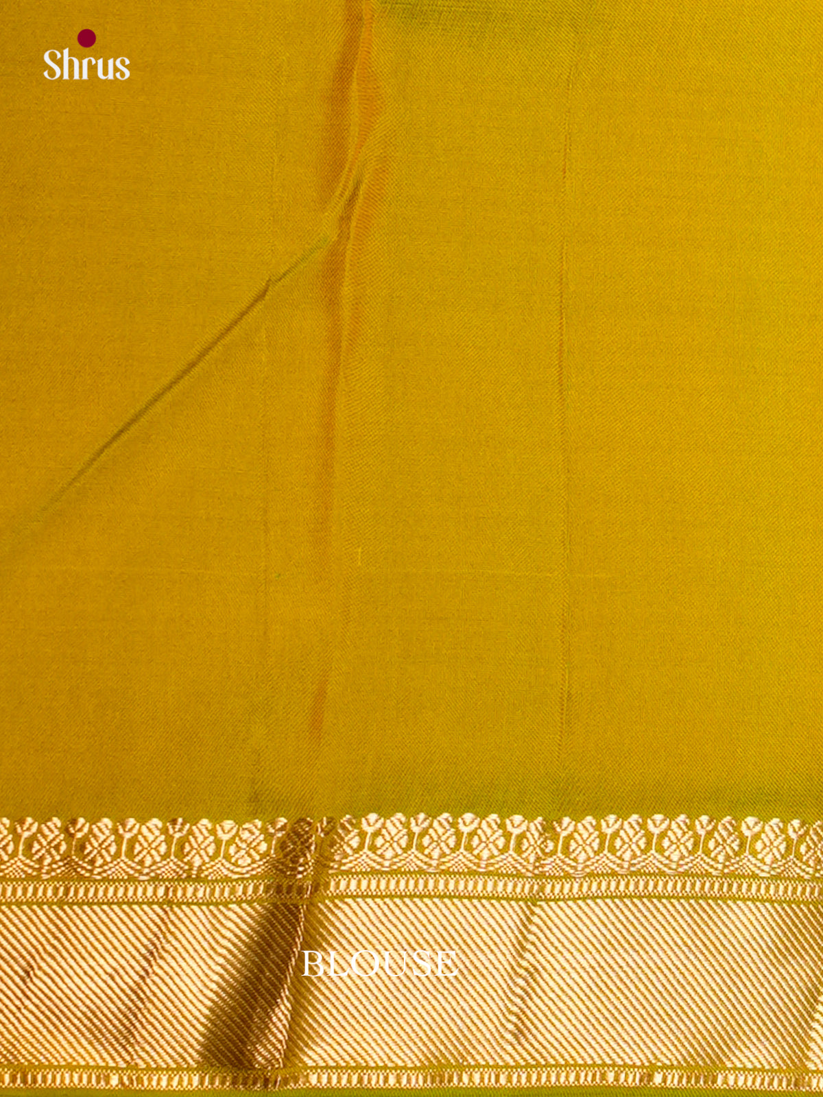 Buy Classy Dual Tone Mustard Kanchipuram Silk Sarees With golden Buttas, Kaddi Zari Border & Pallu