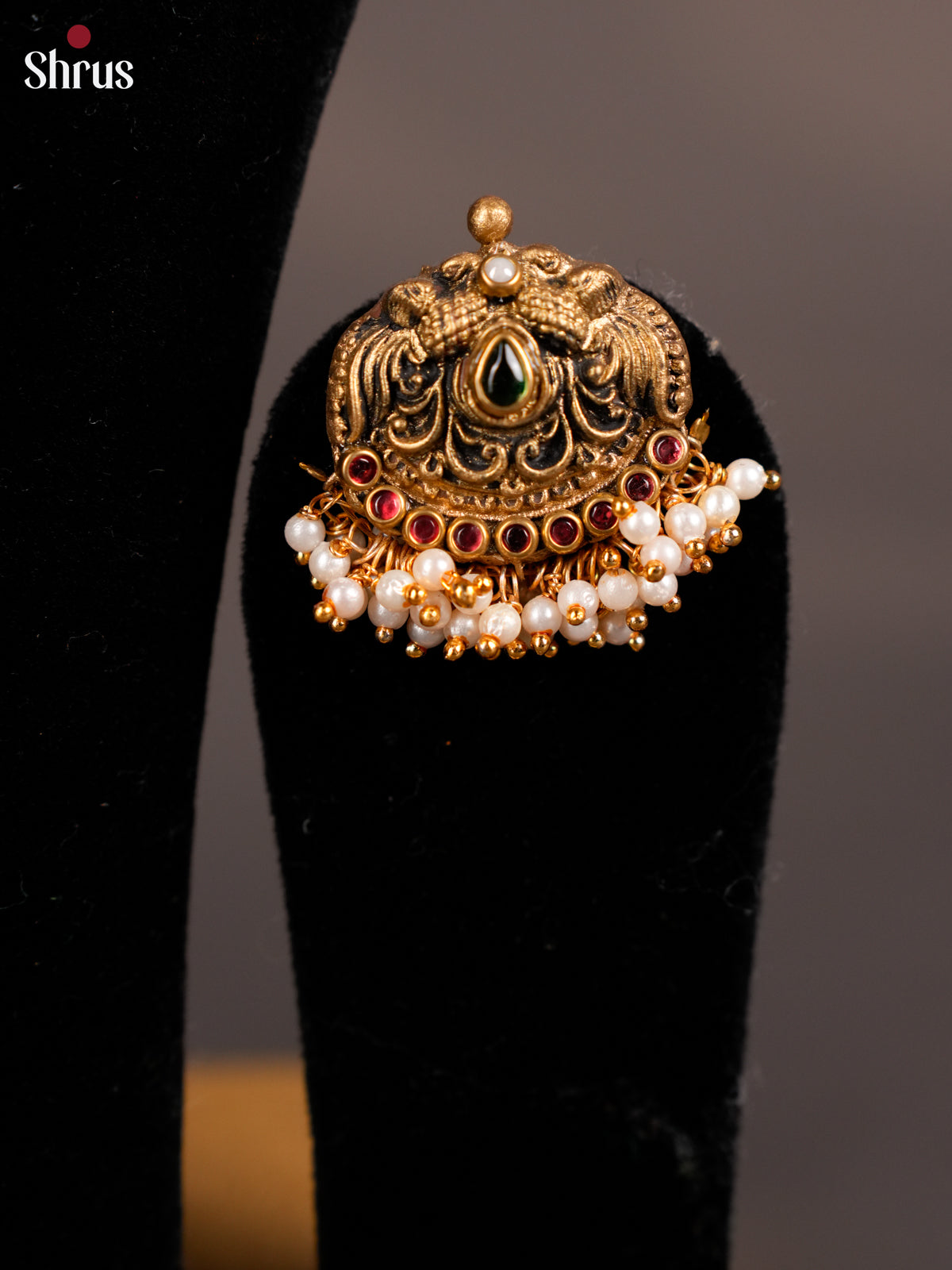 Handcrafted Antique Peacock Terra Cotta Set -EAJ16015