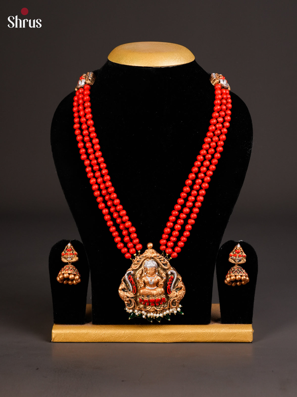 EAJ22001 - Terracotta Set - Saree