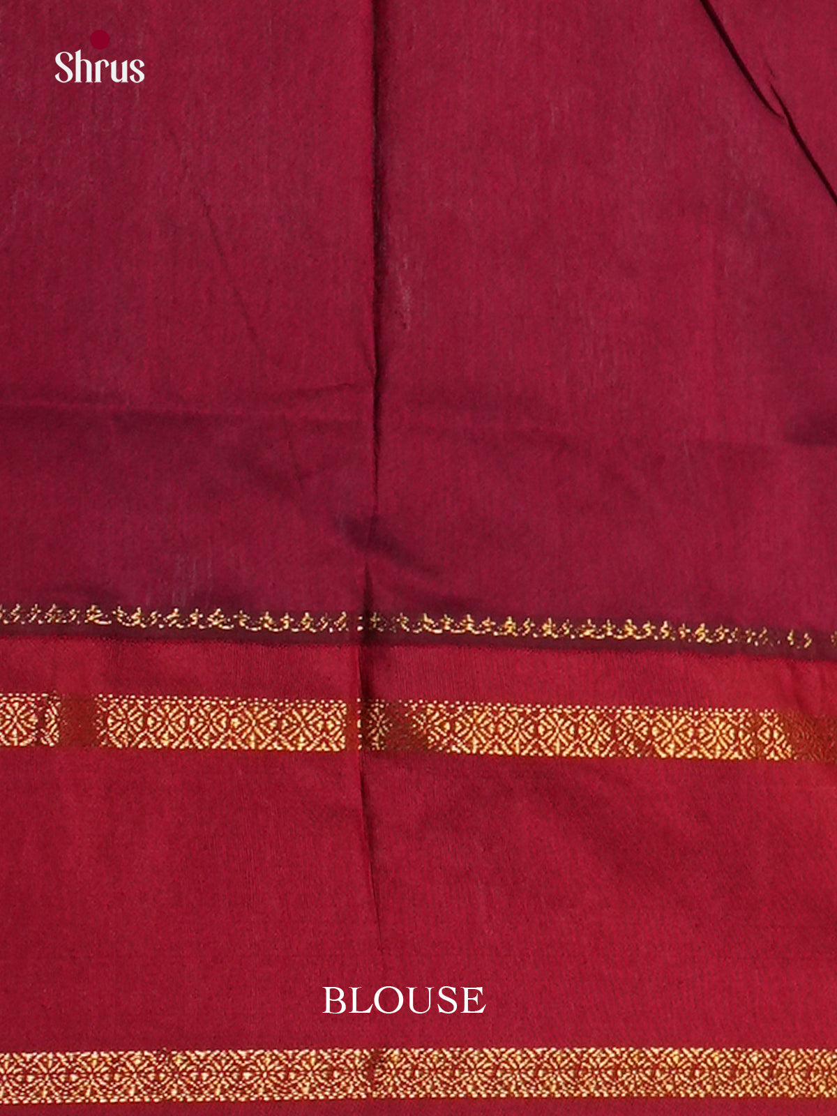 Lavender & Maroon- Kalyani Cotton Saree - Shop on Shrus.com