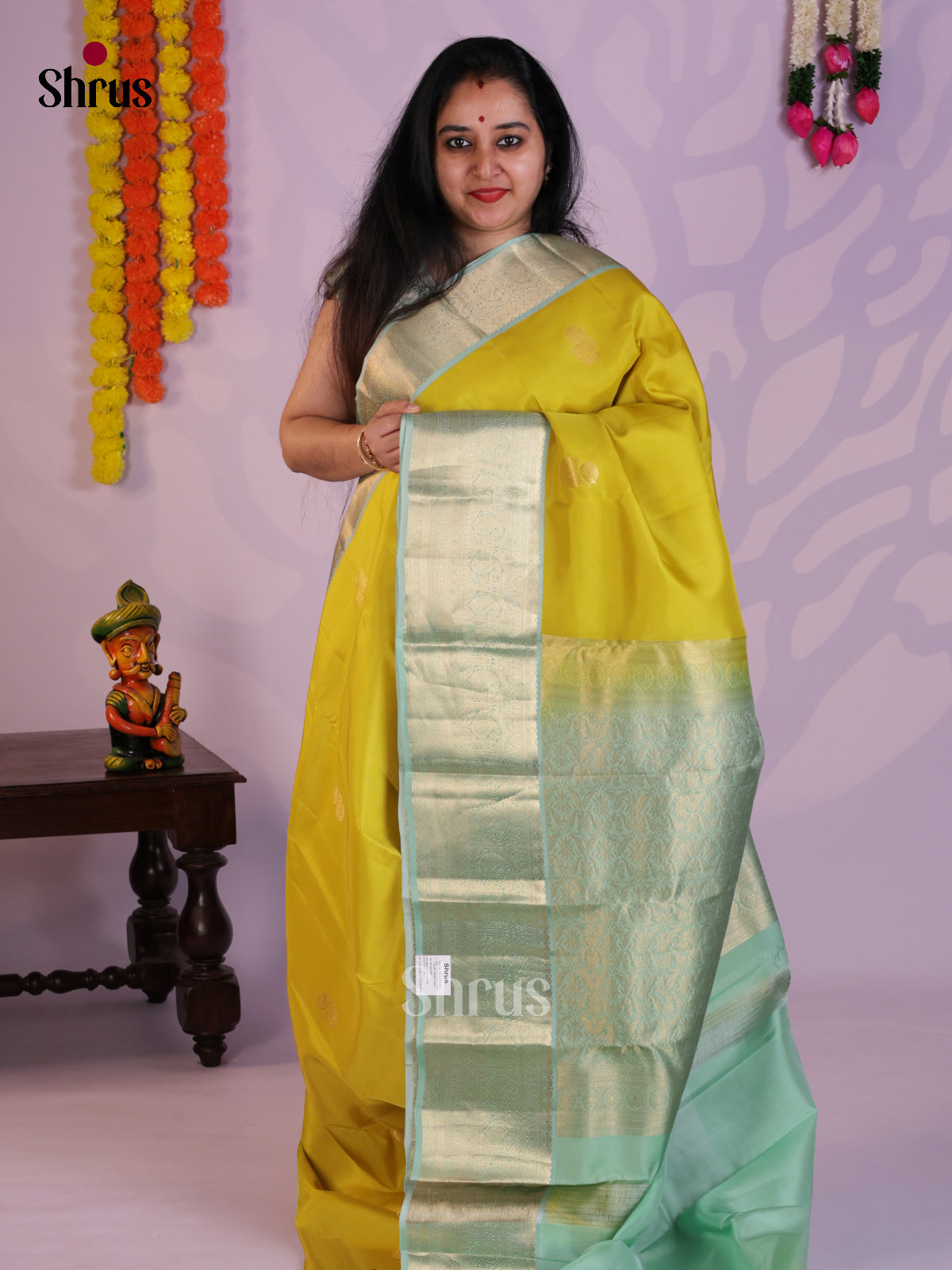 EAS03054 - Kanchipuram Korvai Plain Saree