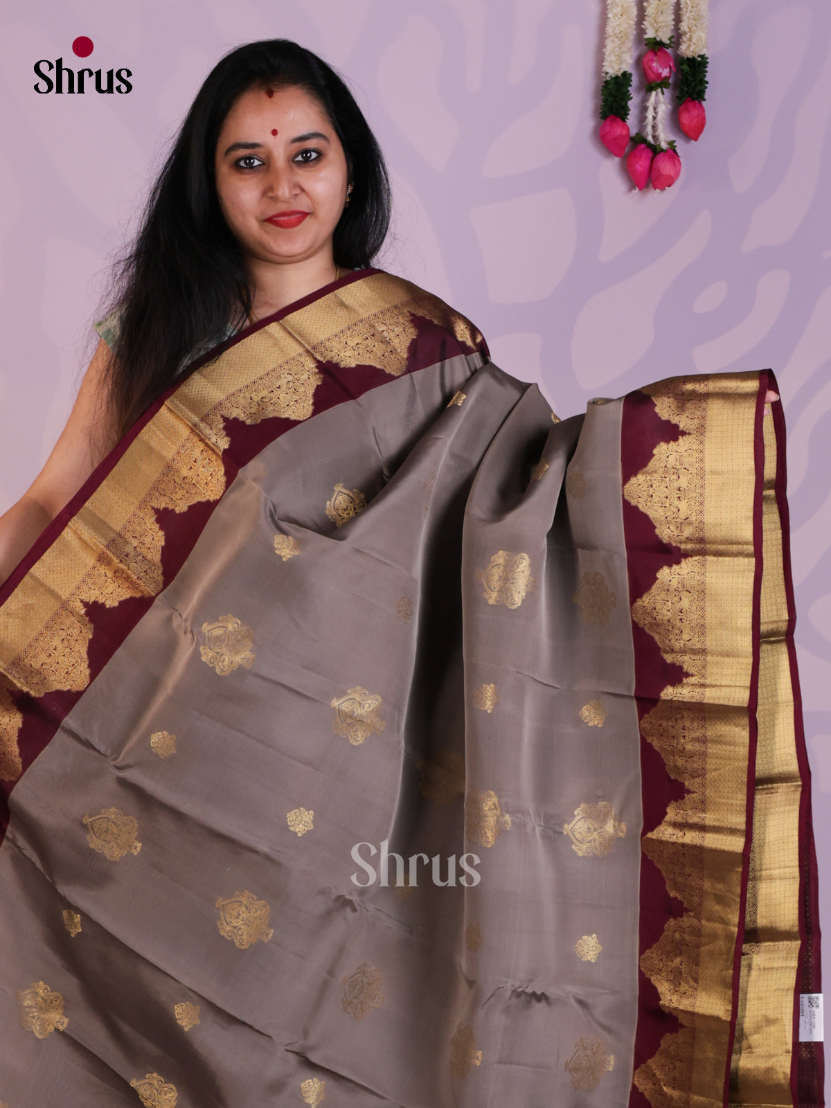 EAS03064 - Kanchipuram Korvai Butta Saree