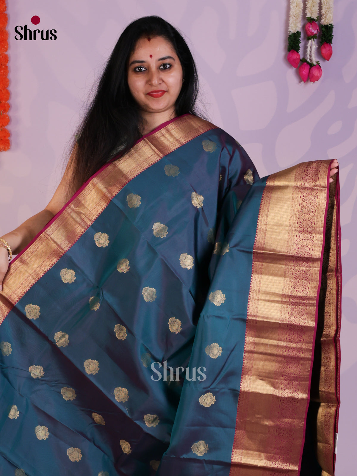 EAS03065 - Kanchipuram Korvai Butta Saree