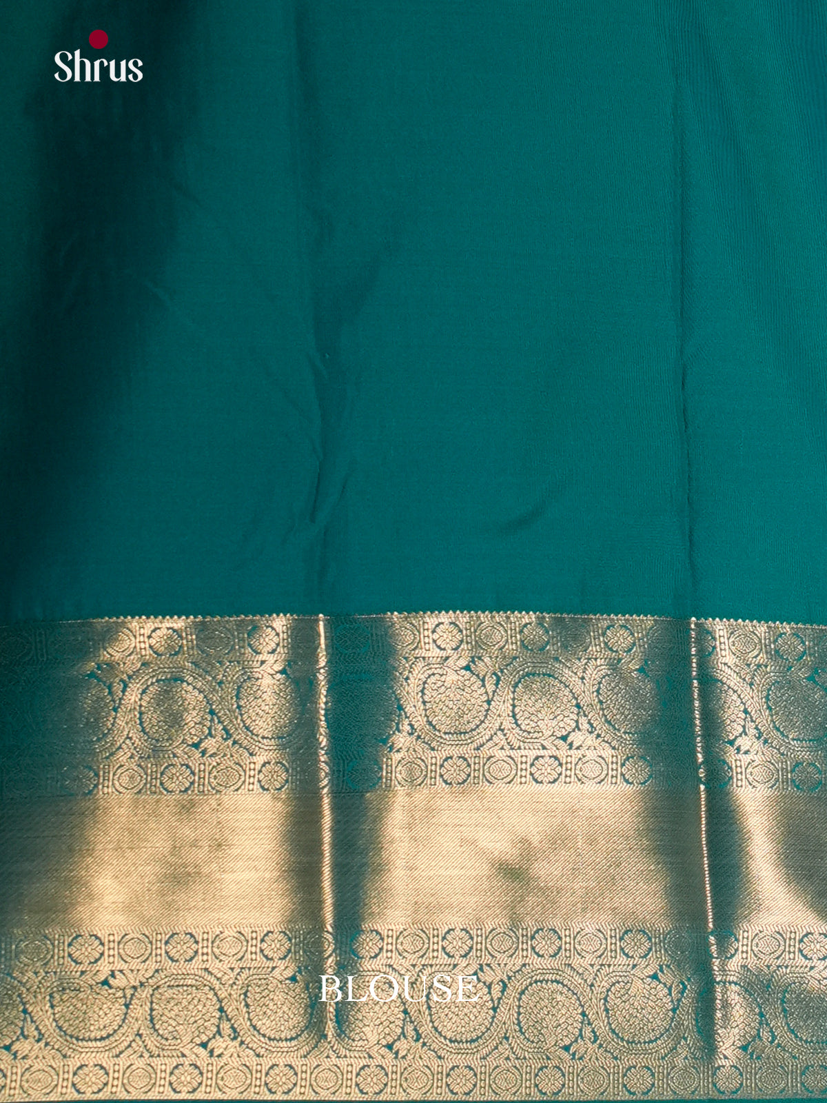 Mustard & Green - Semi Kanchipuram Saree - EAS05003 - Shop on Shrus.com