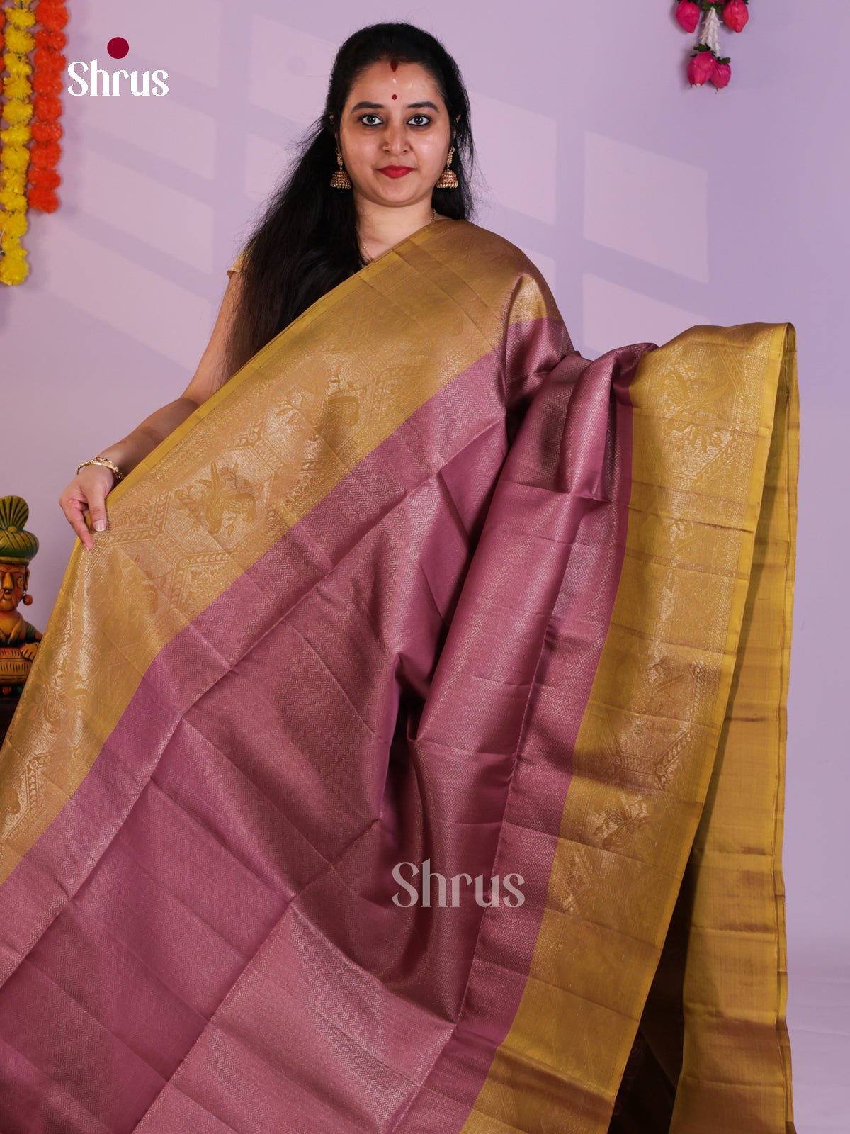 EAS08195 - Soft Silk (HR) Saree - Shop on Shrus.com