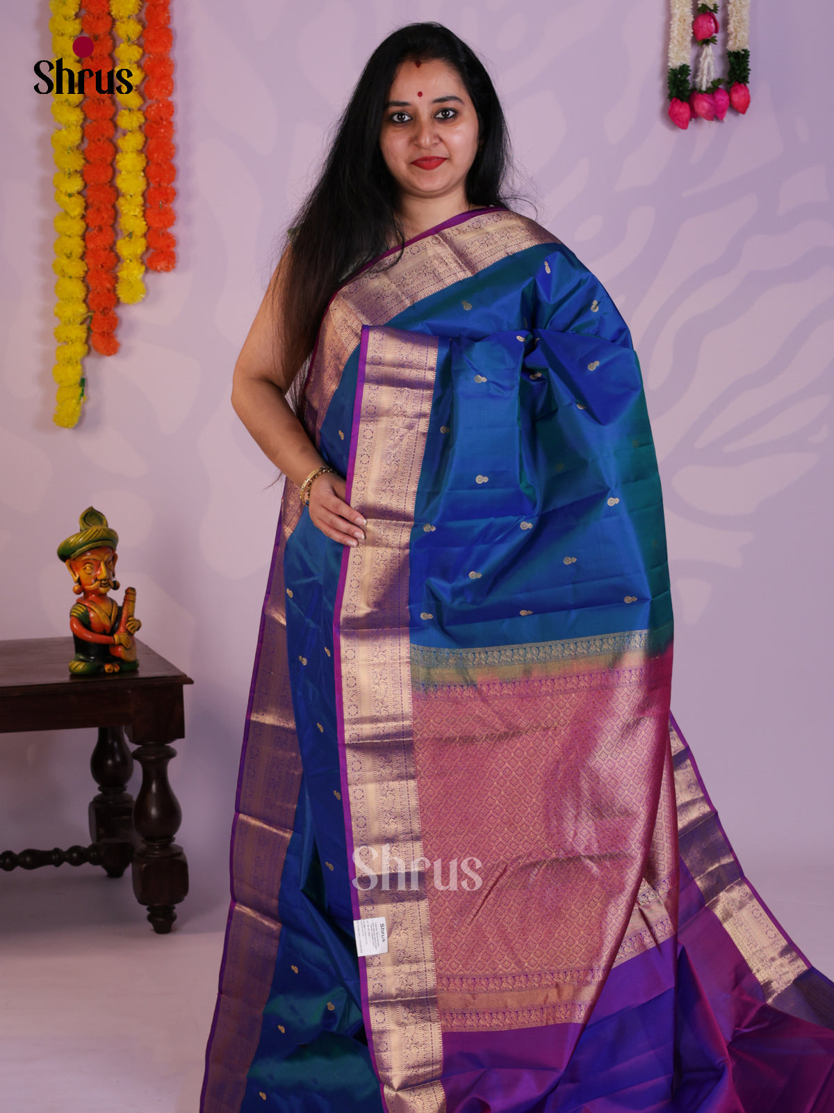 EAS08230 - Kanchipuram silk Saree