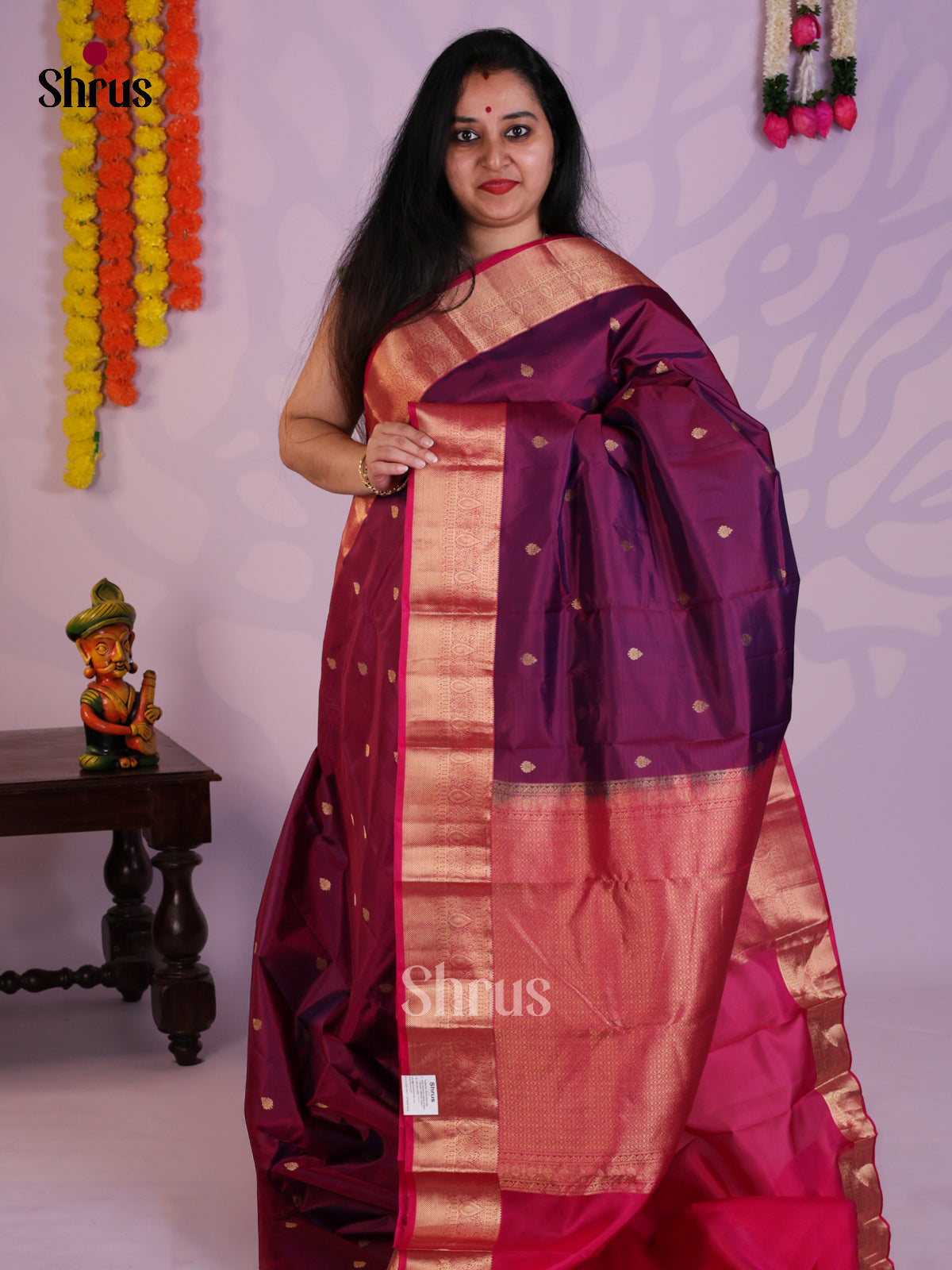 EAS08234 - Kanchipuram silk Saree