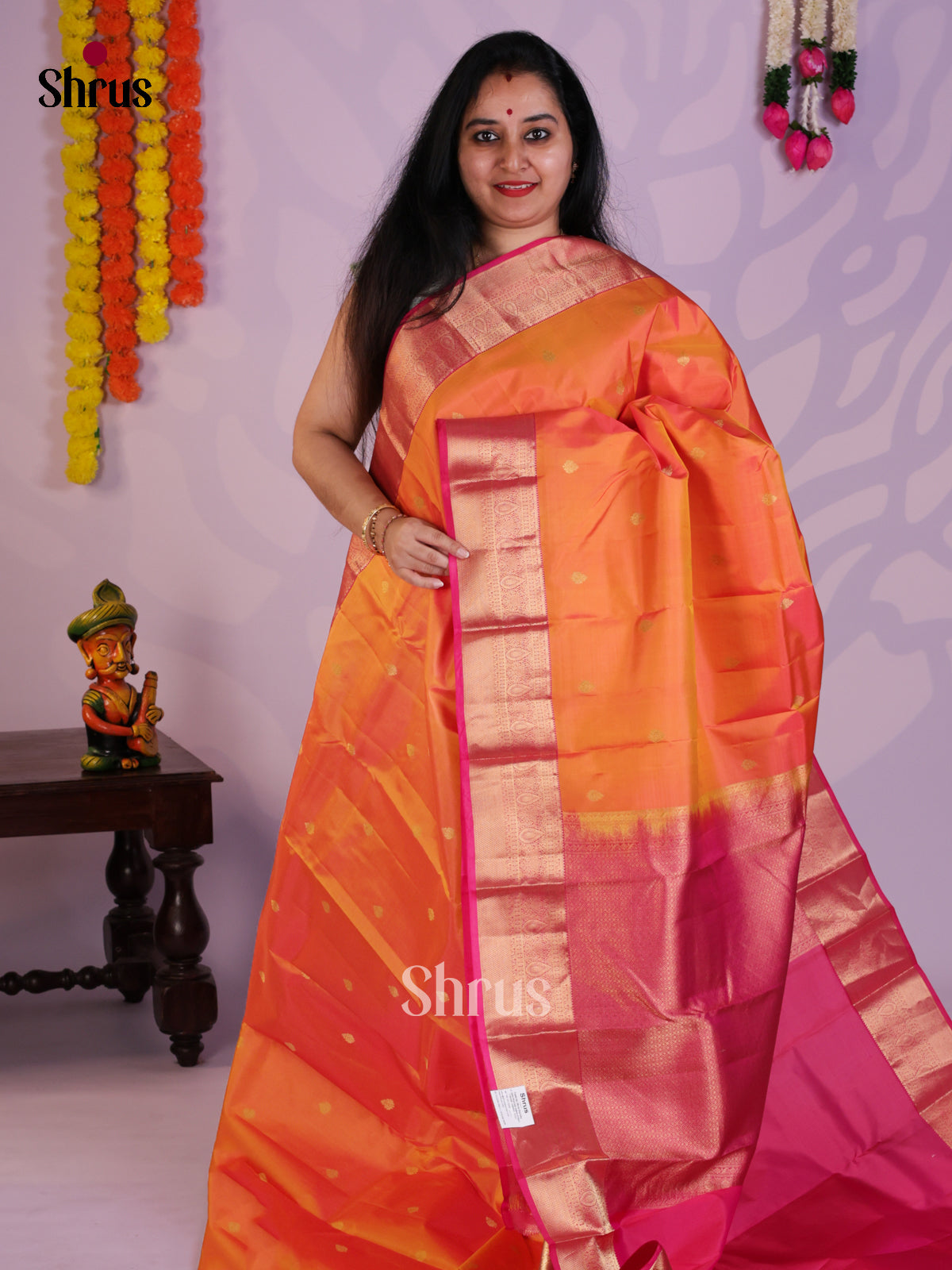 EAS08235 - Kanchipuram silk (HR) Saree
