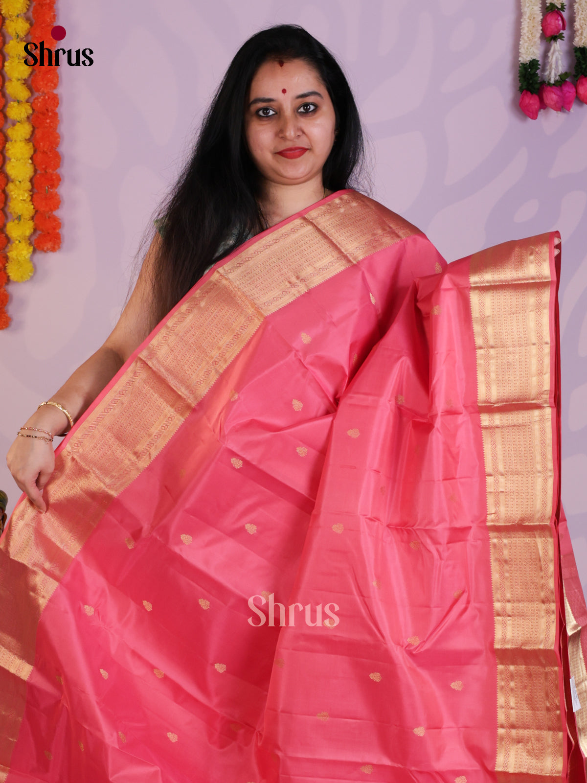 EAS08237 - Kanchipuram silk   Saree