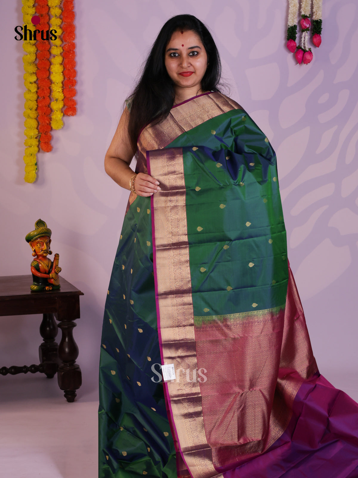 EAS08241 - Kanchipuram silk Saree