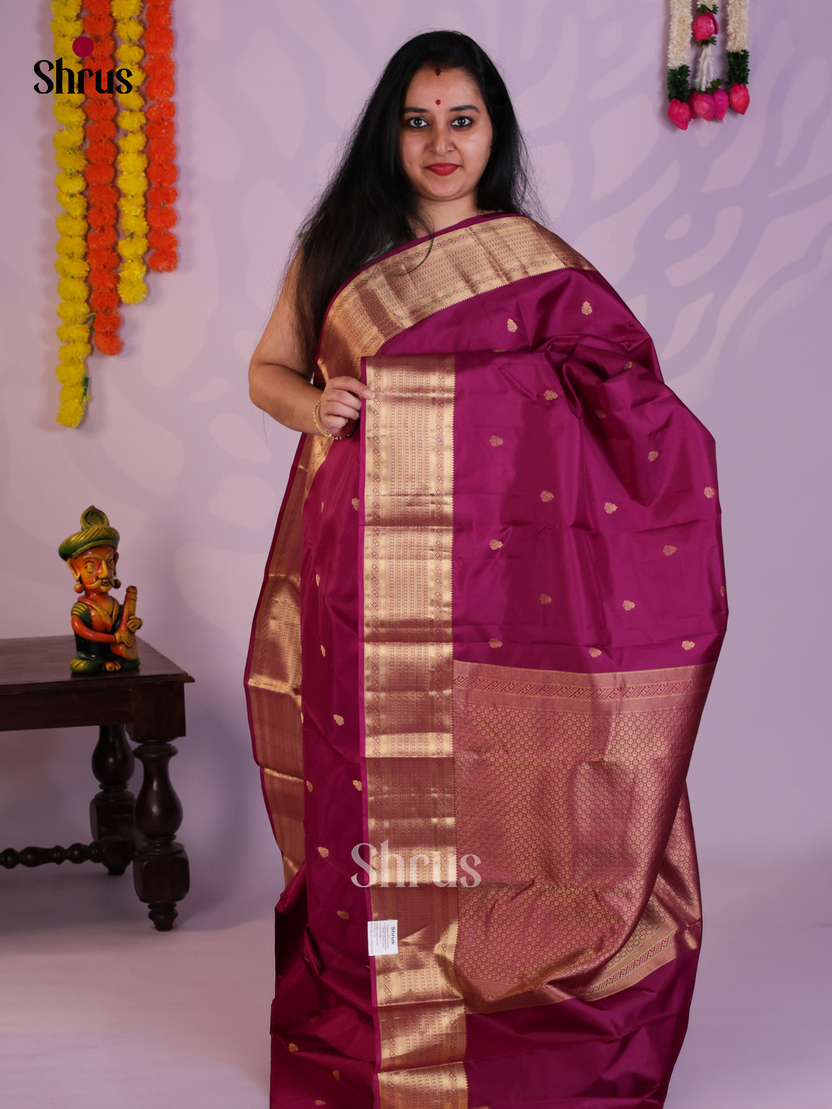 EAS08242 - Kanchipuram silk Saree