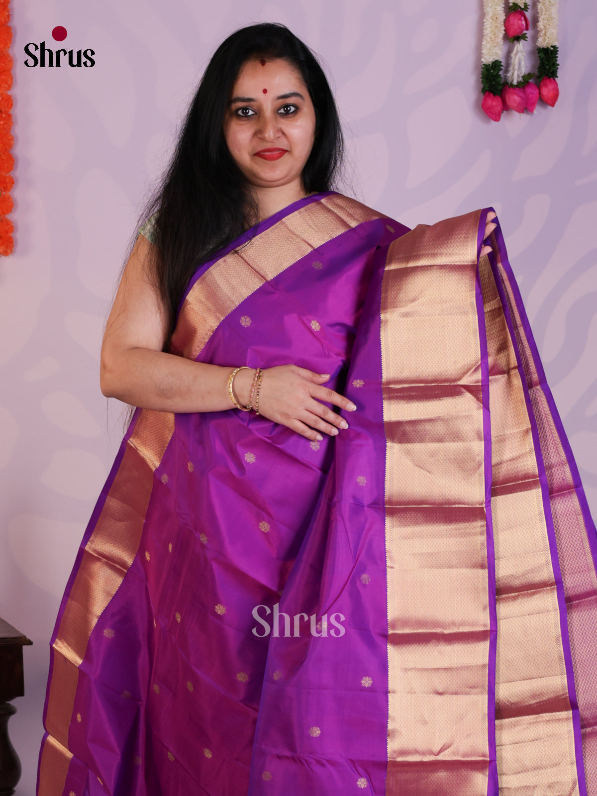 EAS08243 - Kanchipuram silk Saree