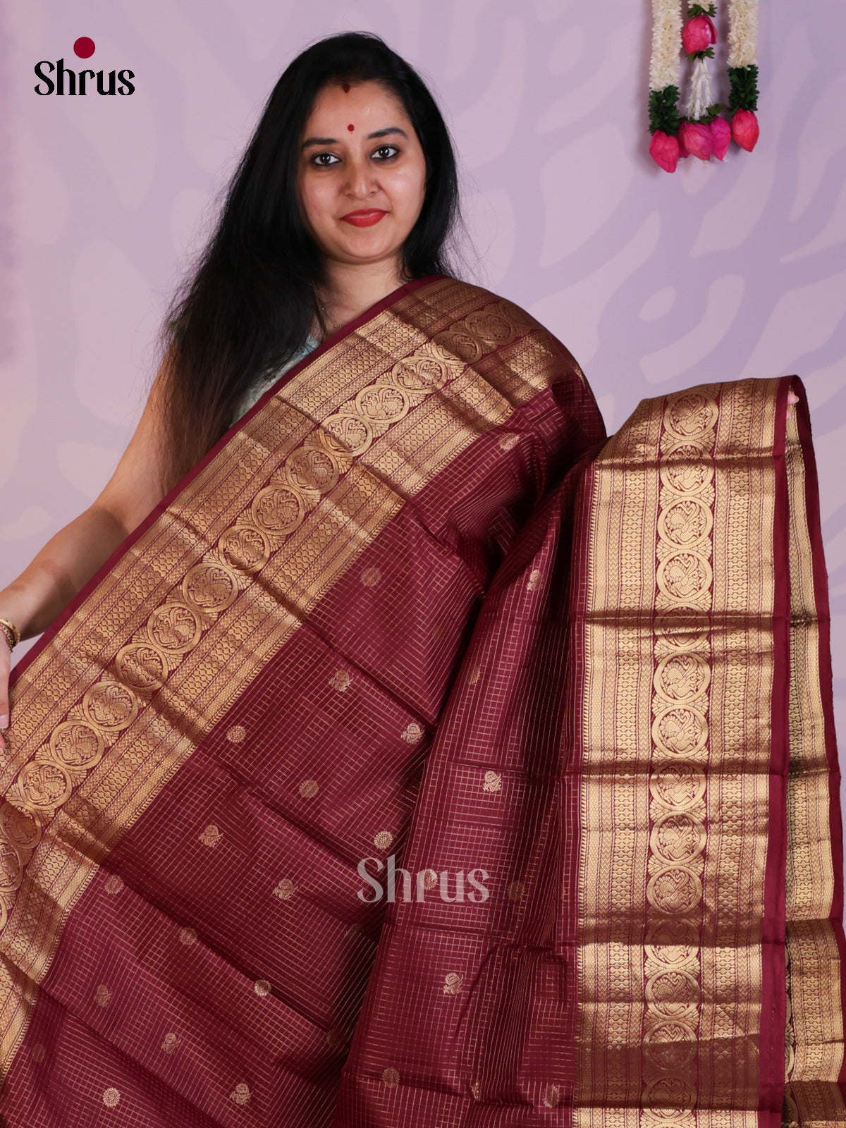 EAS08253 - Kanchipuram silk (HR) Saree