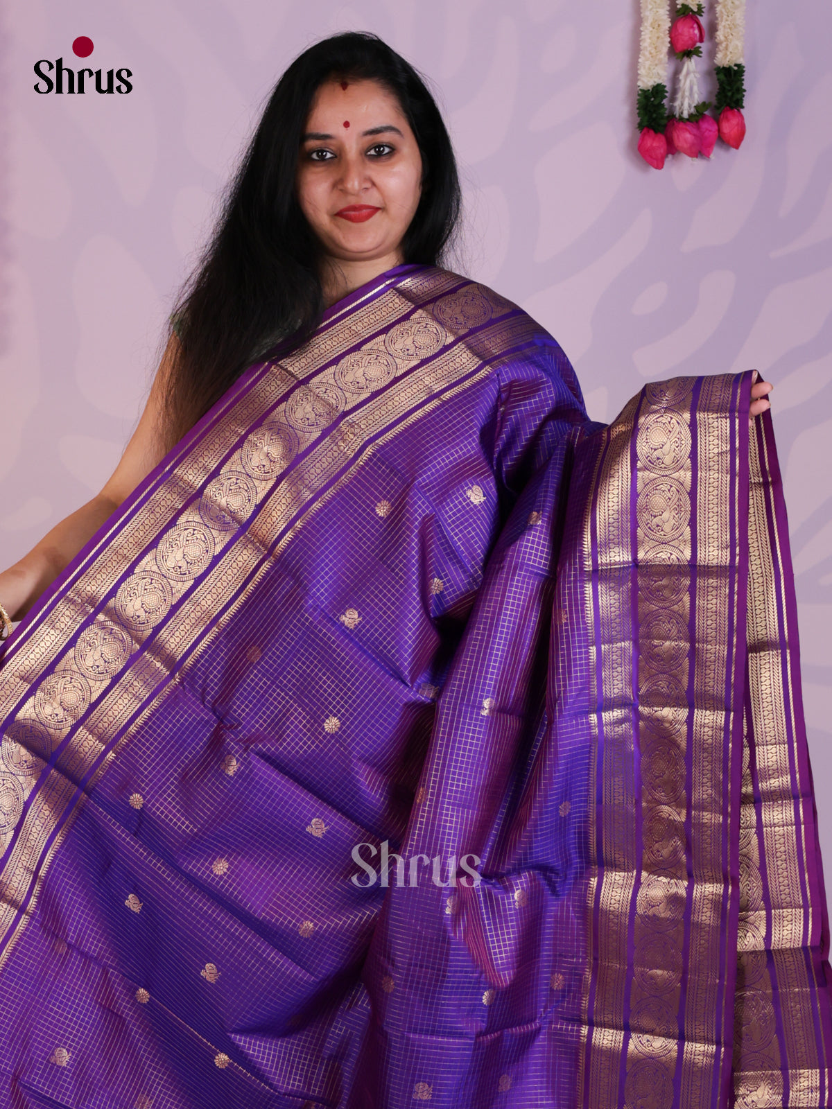 EAS08255 - Kanchipuram silk Saree
