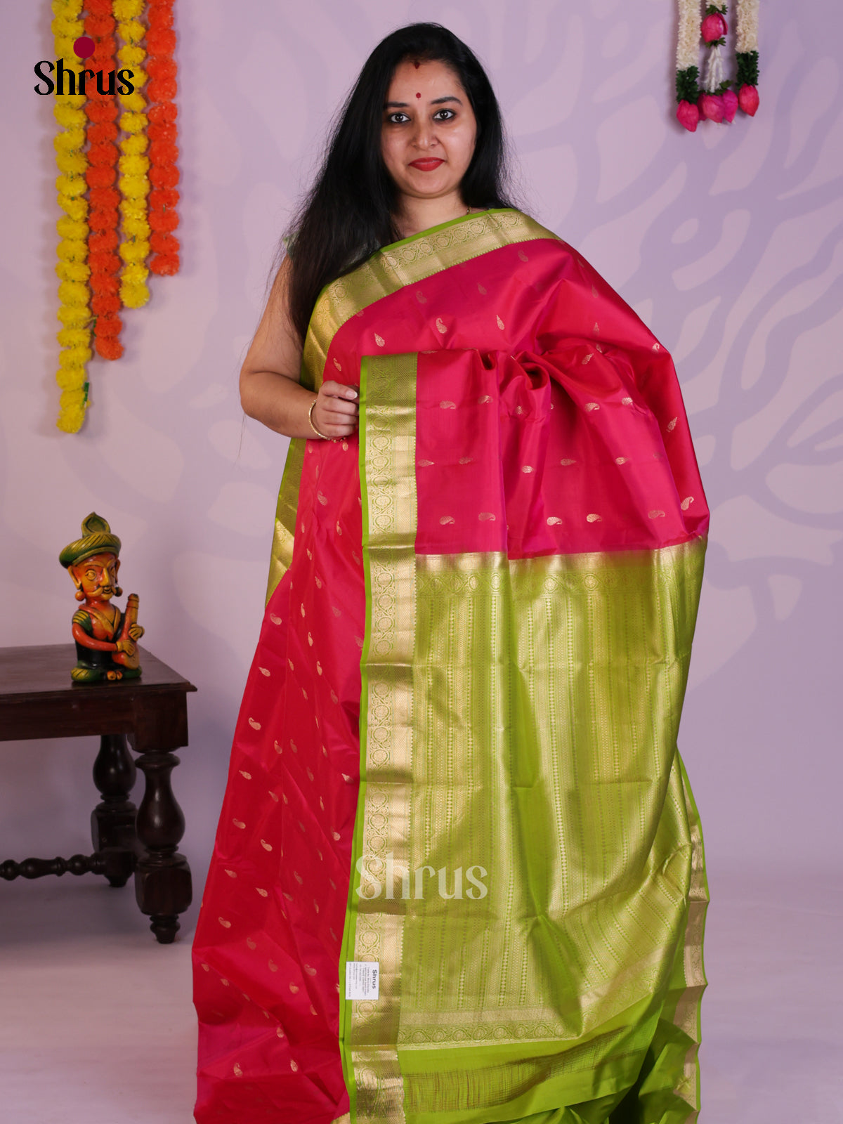 EAS08263 - Kanchipuram silk Saree