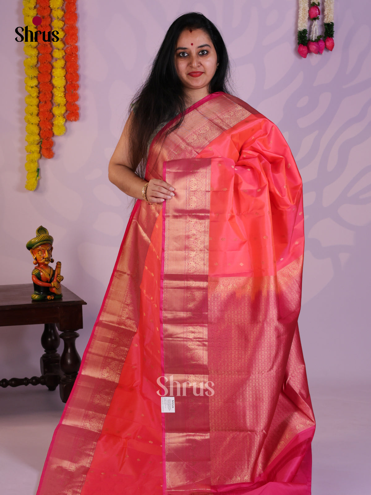 EAS08264 - Kanchipuram silk Saree