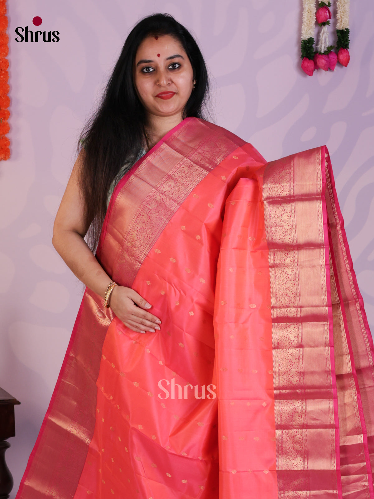 EAS08264 - Kanchipuram silk Saree