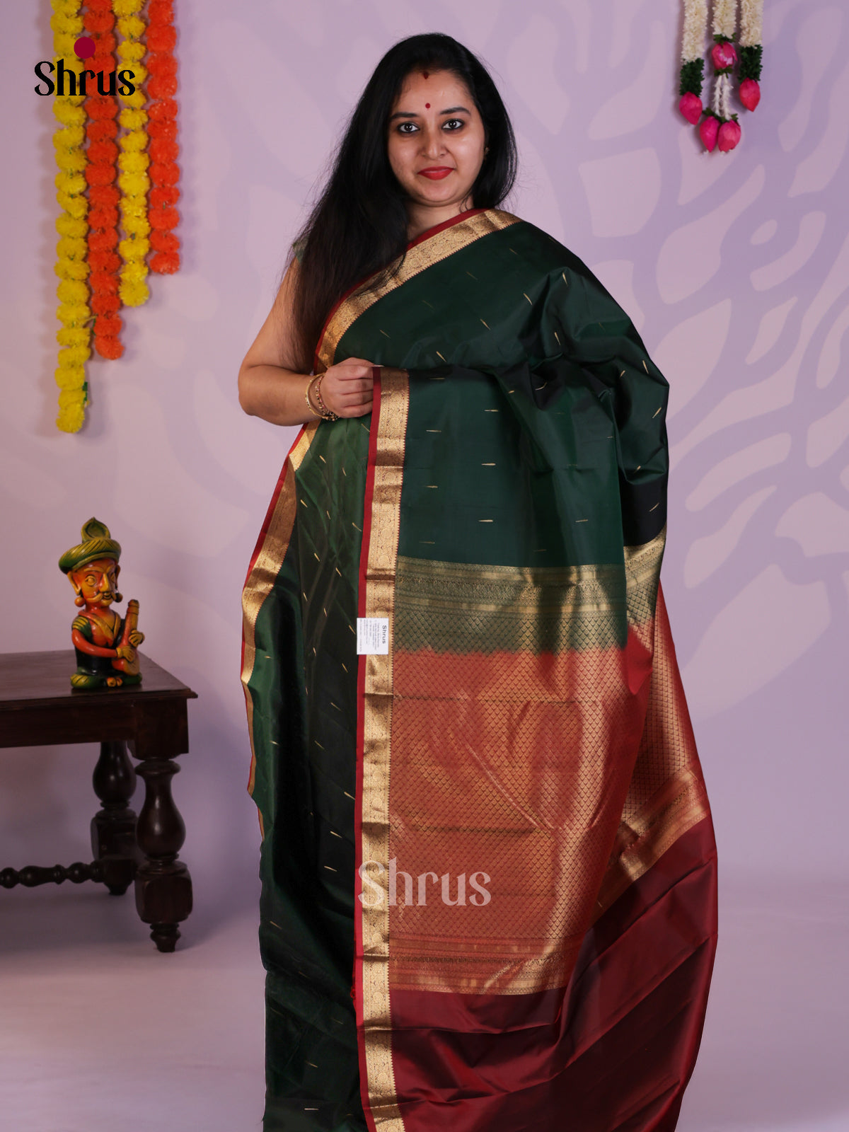 EAS08268 - Kanchipuram silk Saree