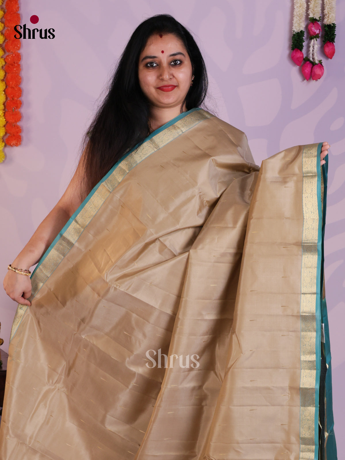 EAS08269 - Kanchipuram silk  Saree