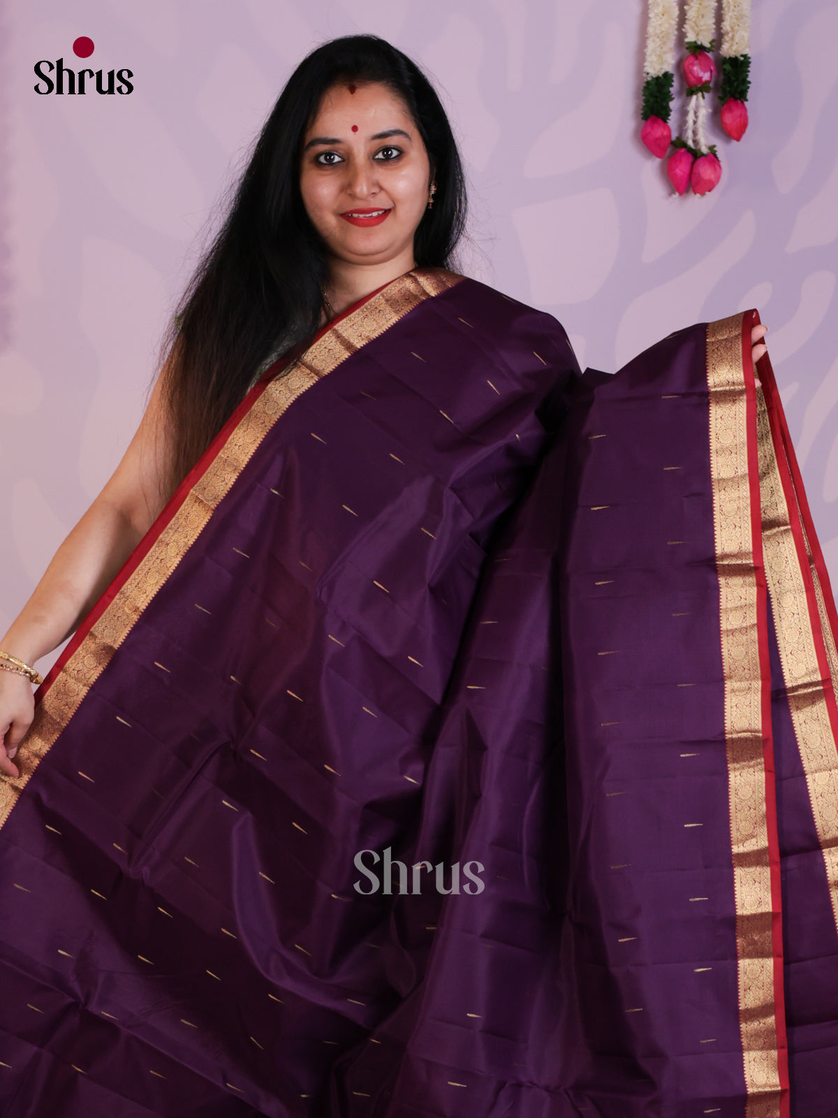 EAS08272 - Kanchipuram silk  Saree