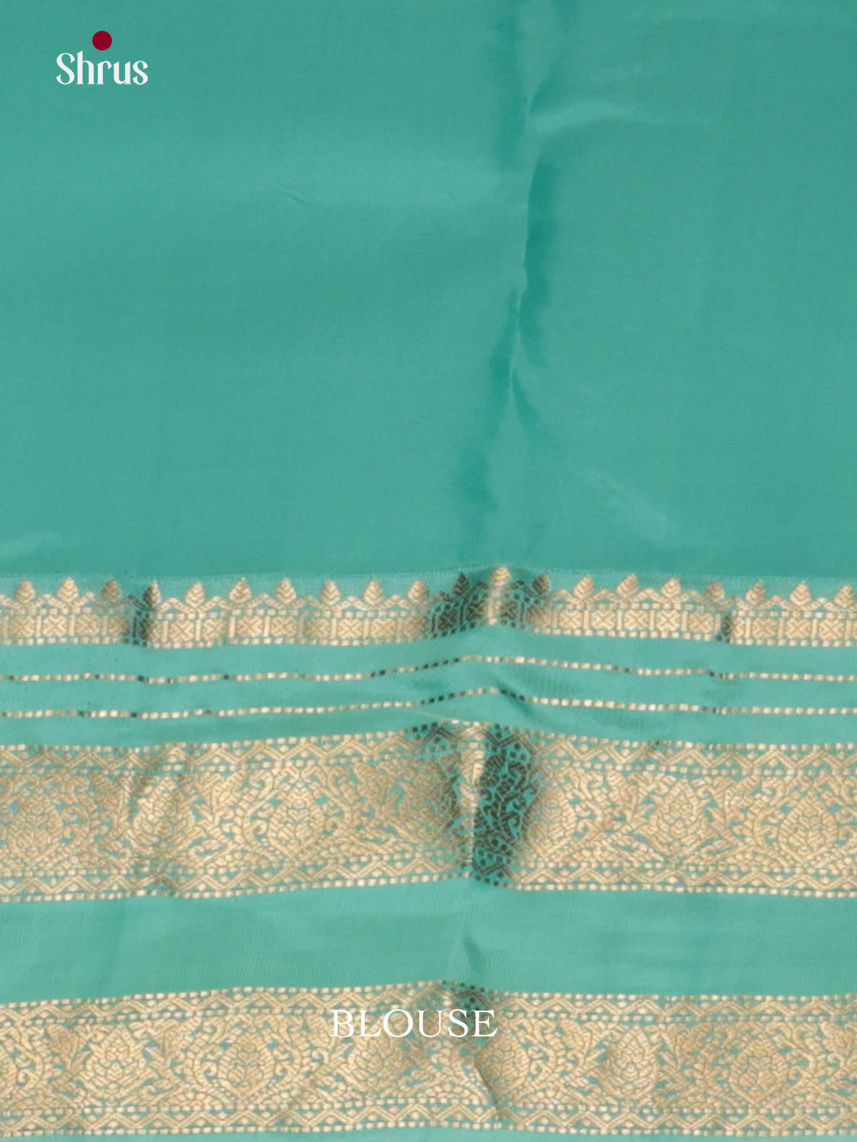 Purple & Teal - Kanchipuram-halfpure Saree-EAS08278 - Shop on Shrus.com
