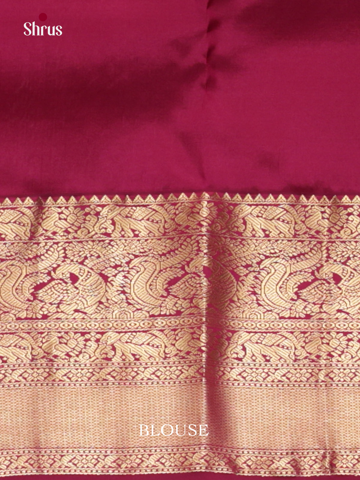 Green & Maroon - Kanchipuram-halfpure Saree - EAS08294 - Shop on Shrus.com