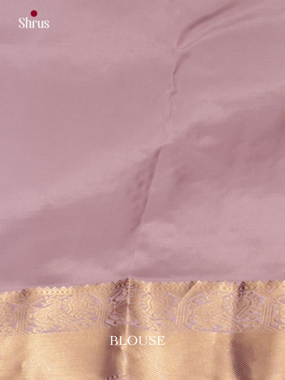 Purple & Lavender  - Kanchipuram-halfpure Saree- EAS08322 - Shop on Shrus.com