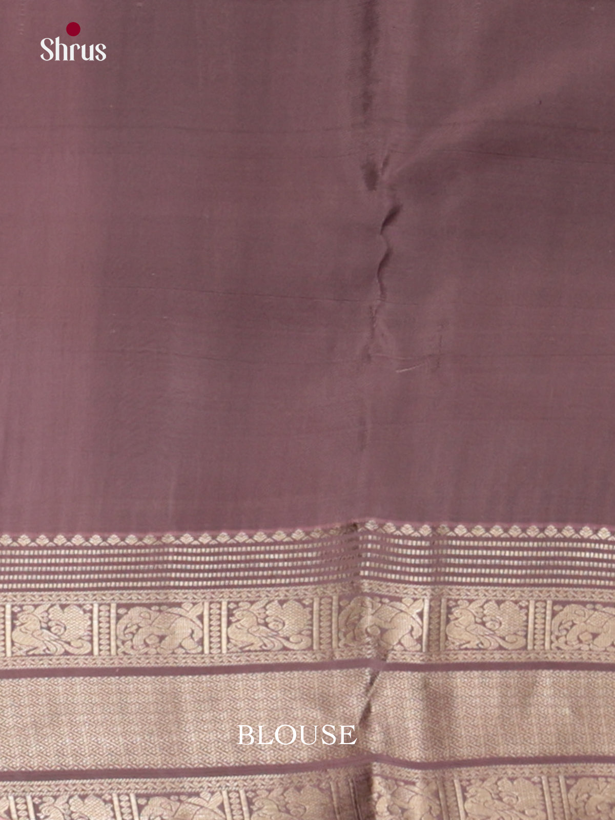 Wine & Mauve - Kanchipuram-halfpure Saree- EAS08333 - Shop on Shrus.com