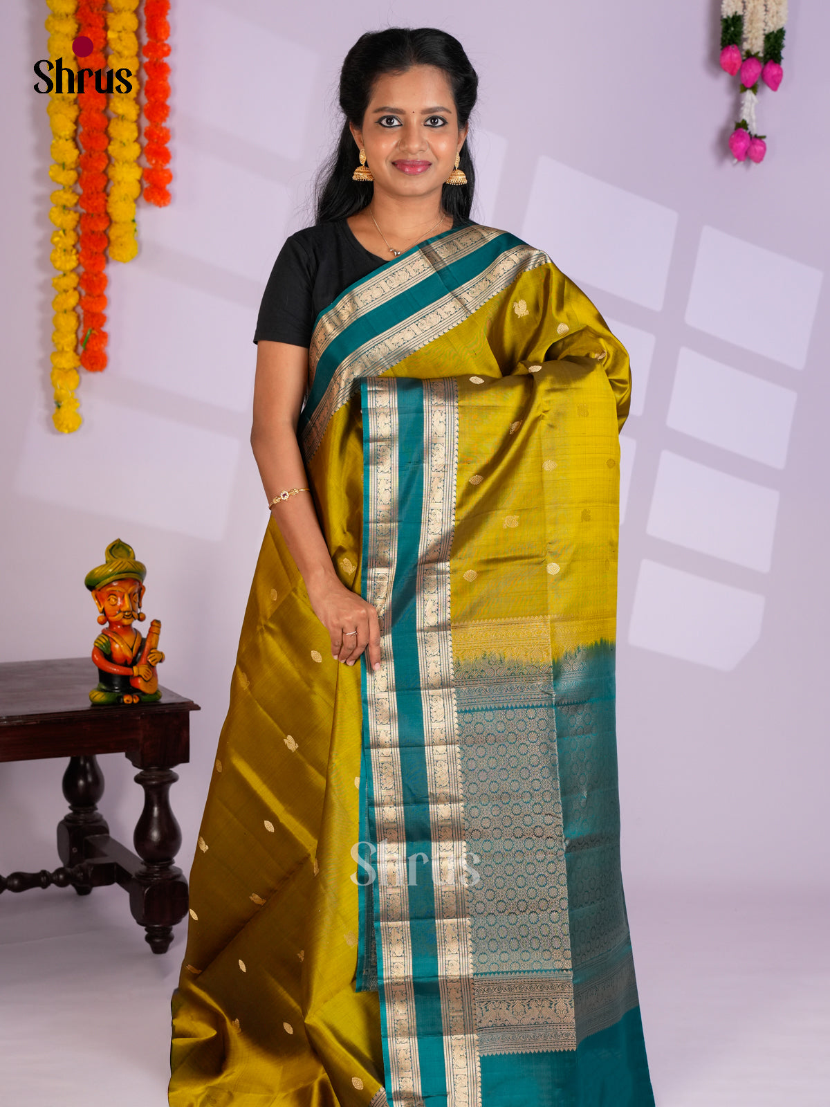 EAS09057 - Soft Silk (HR) Saree