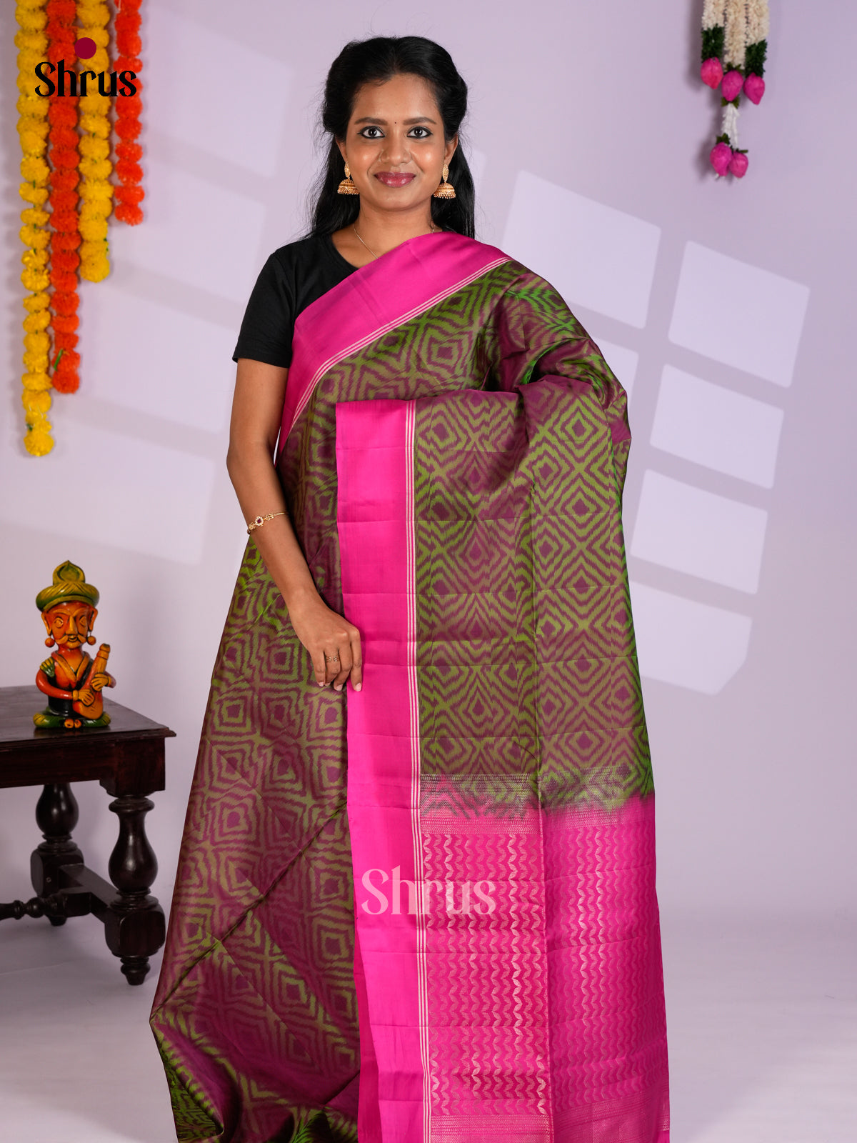 EAS09062 - Softsilk-halfpure Saree
