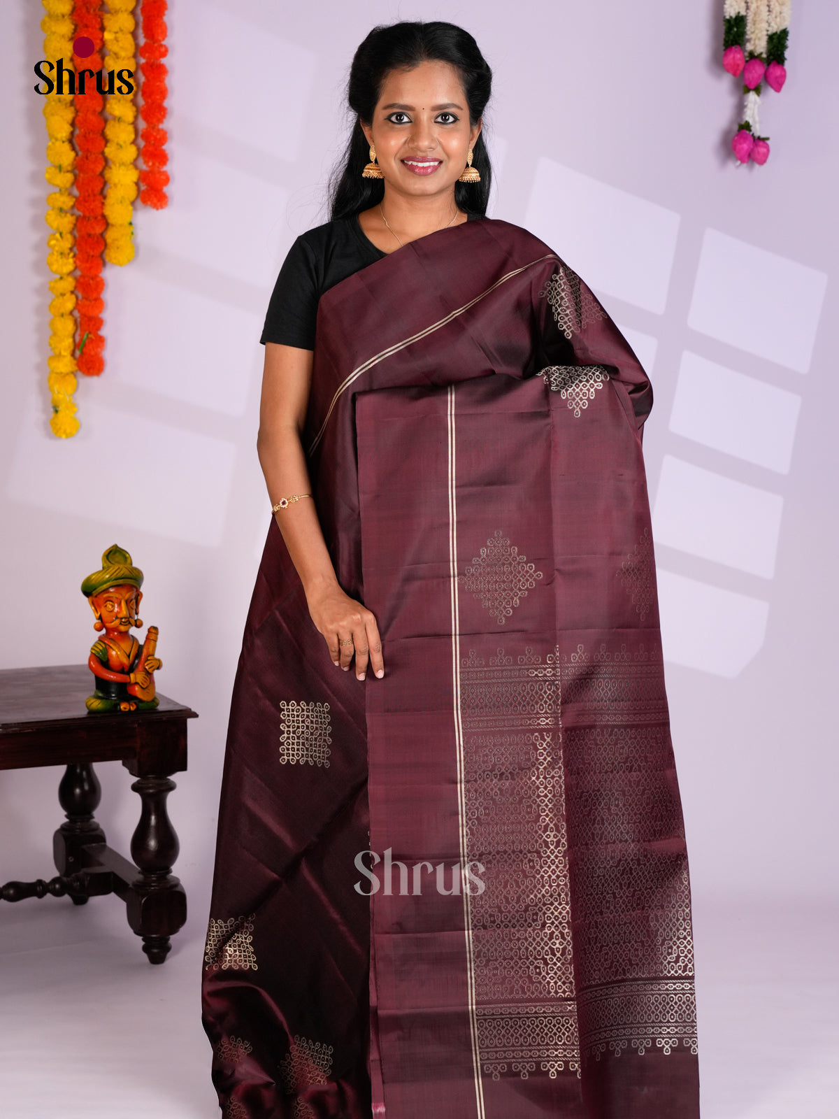 EAS09069 - Soft Silk (HR) Saree