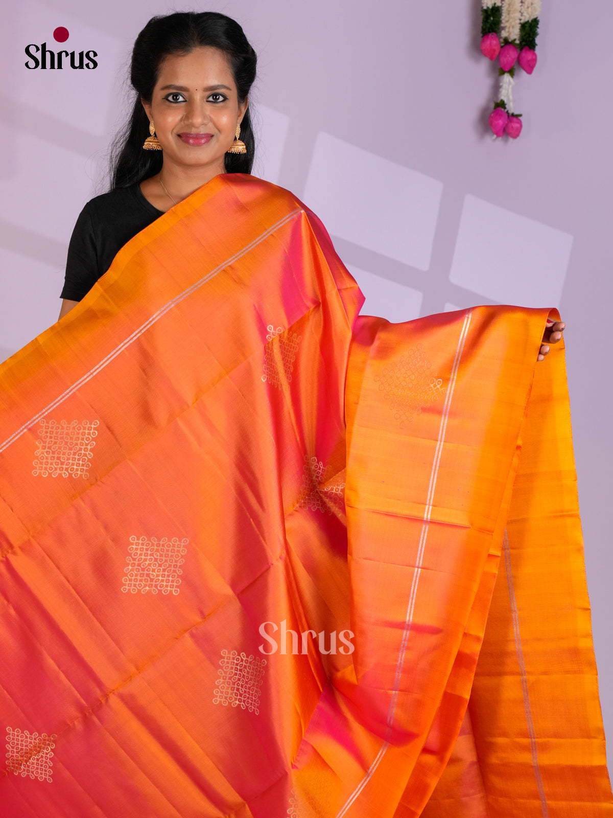 EAS09071 - Soft Silk (HR) Saree - Shop on Shrus.com