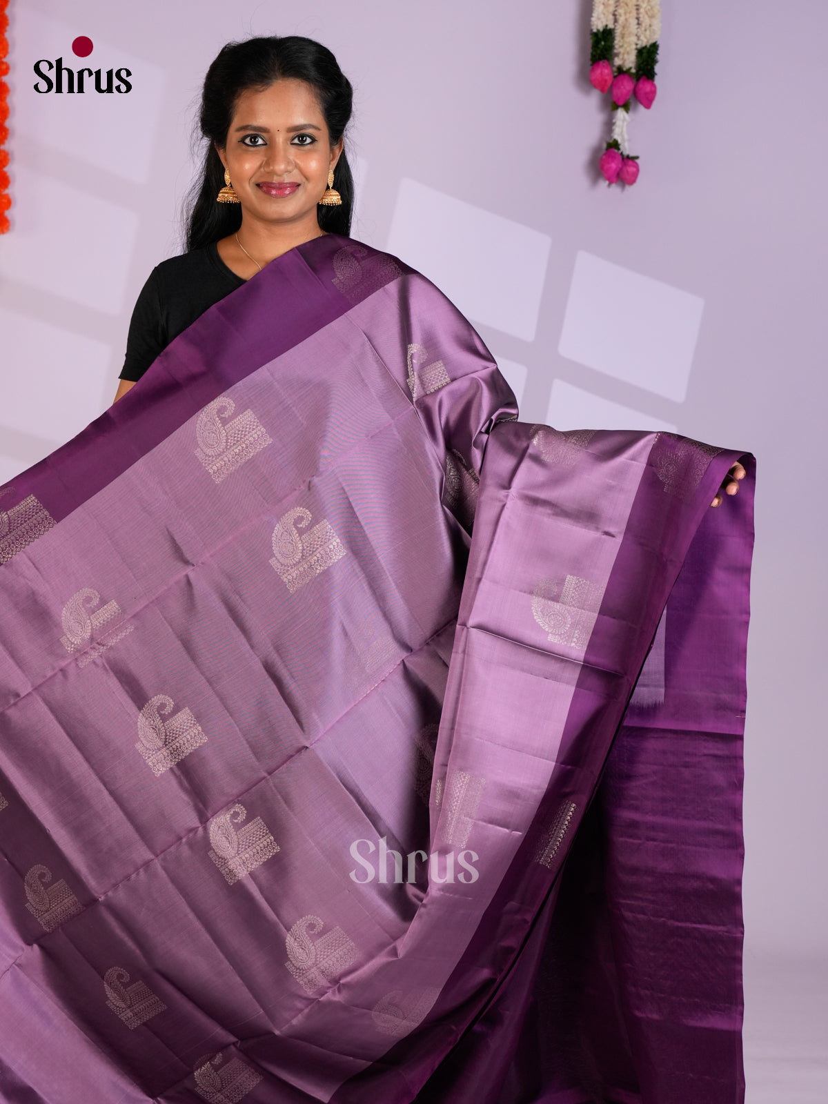 EAS09090 - Softsilk-halfpure Saree
