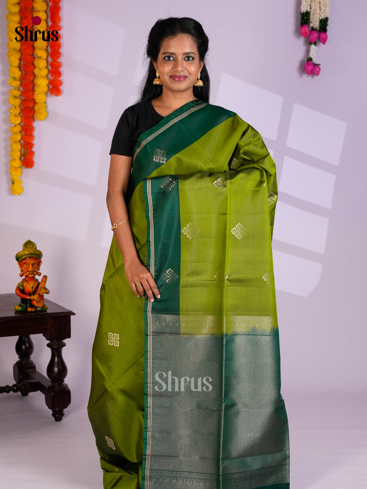 EAS09093 - Softsilk-halfpure Saree