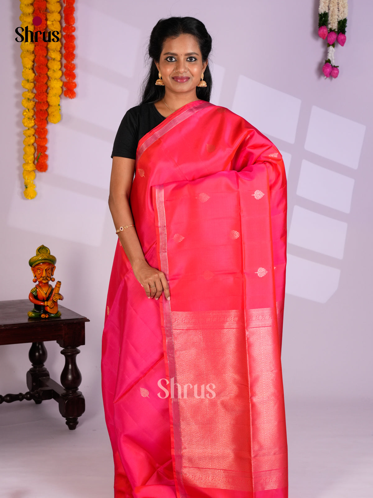 EAS09096 - Softsilk-halfpure Saree