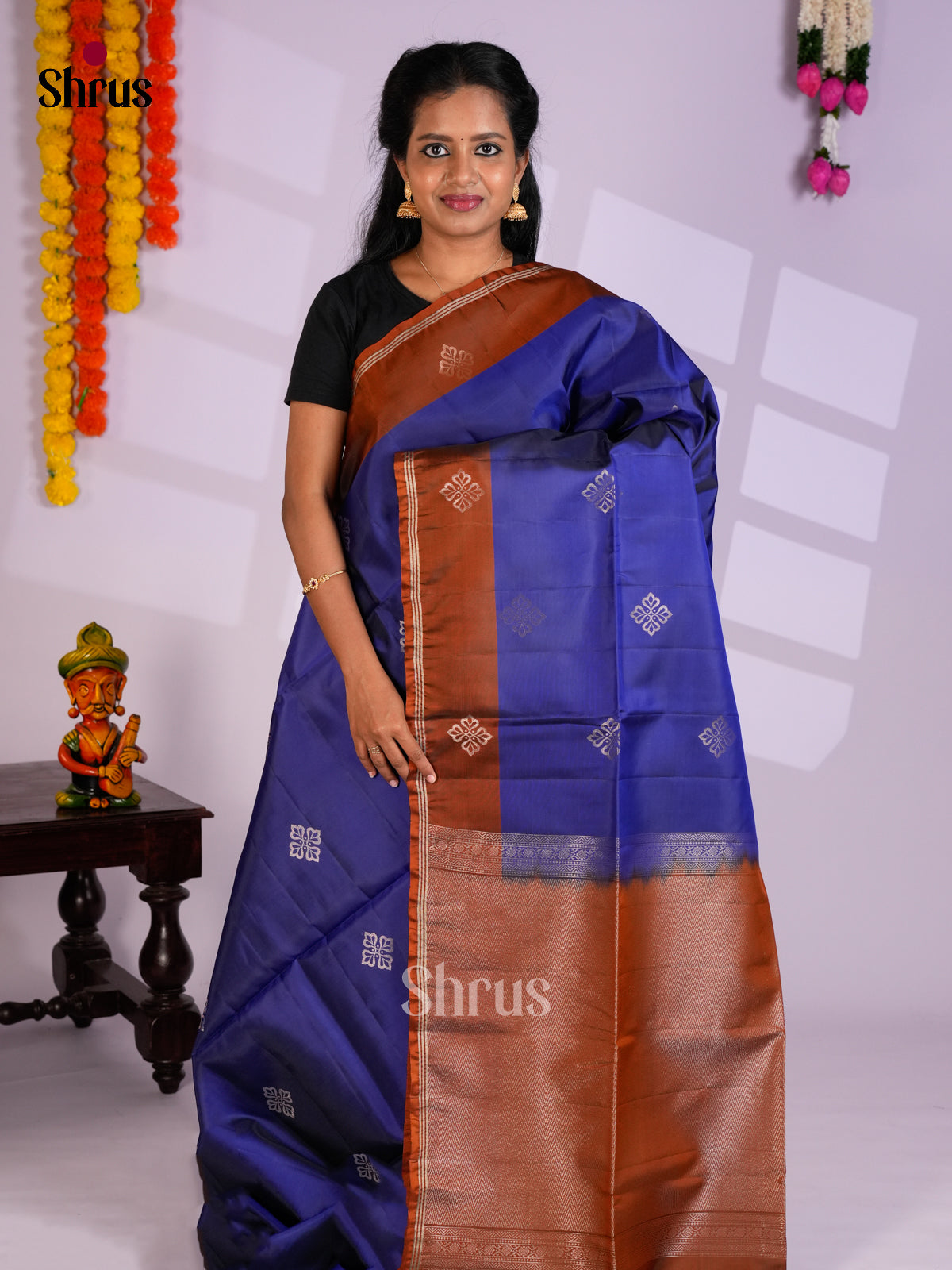 EAS09100 - Softsilk-halfpure Saree
