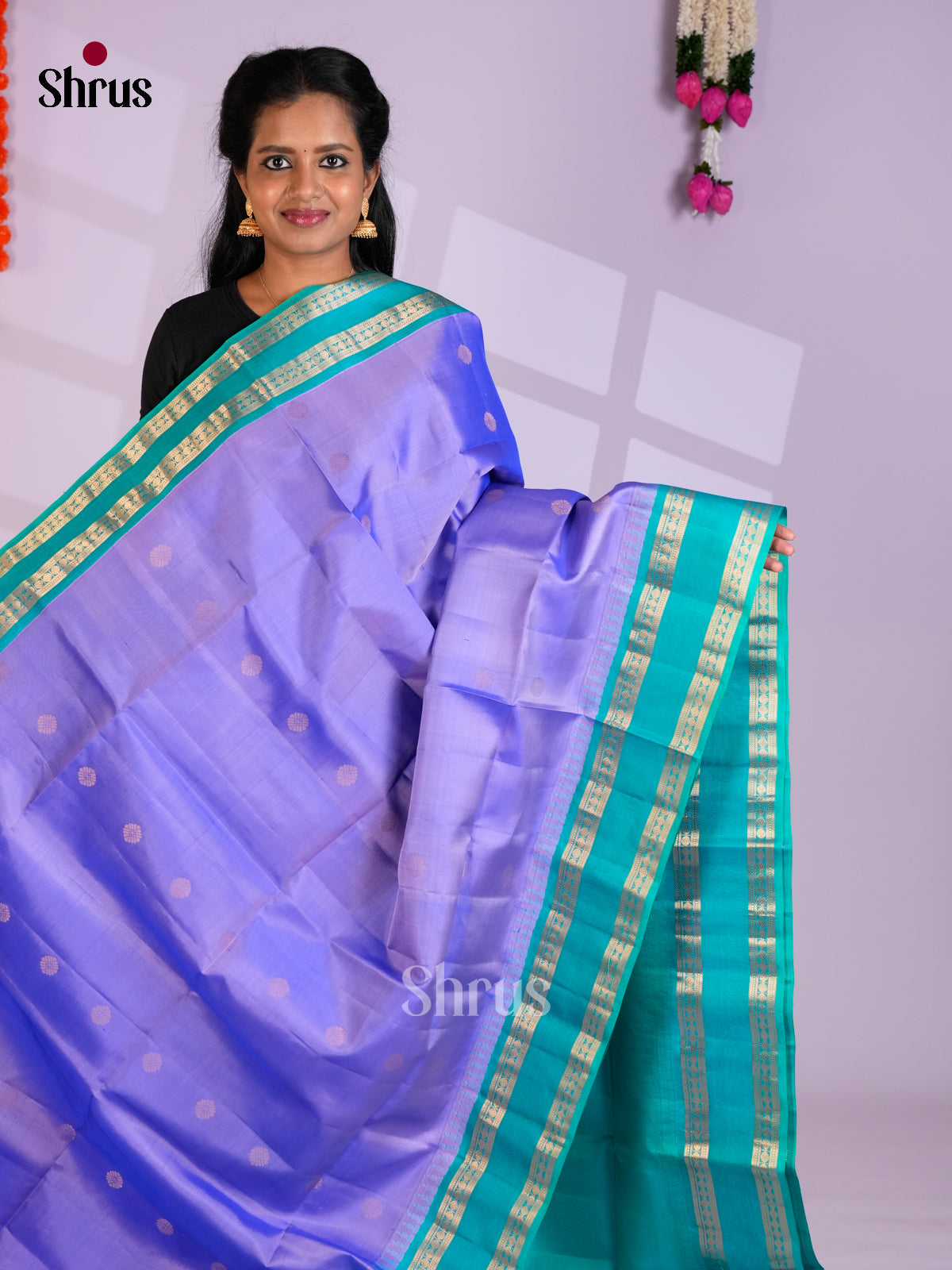 EAS09109 - Soft Silk (HR) Saree - Shop on Shrus.com