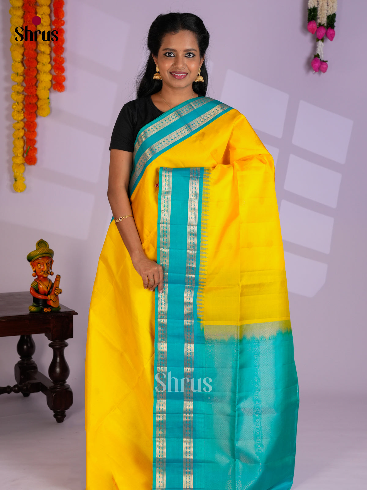 EAS09110 - Soft Silk (HR) Saree
