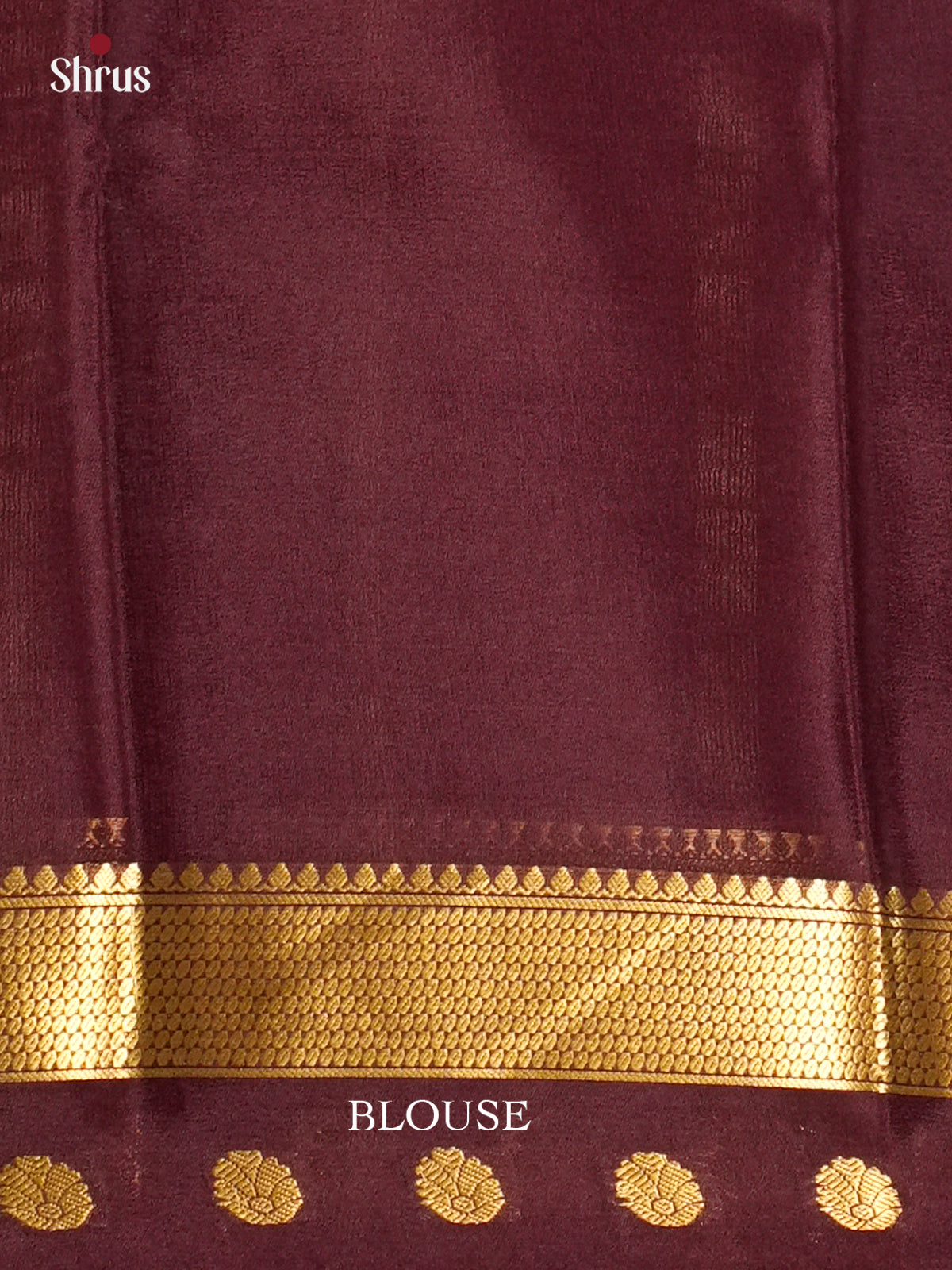 Charming Onion Pink & Maroon Mysore Silk Saree with contrast zari border - EAS09148