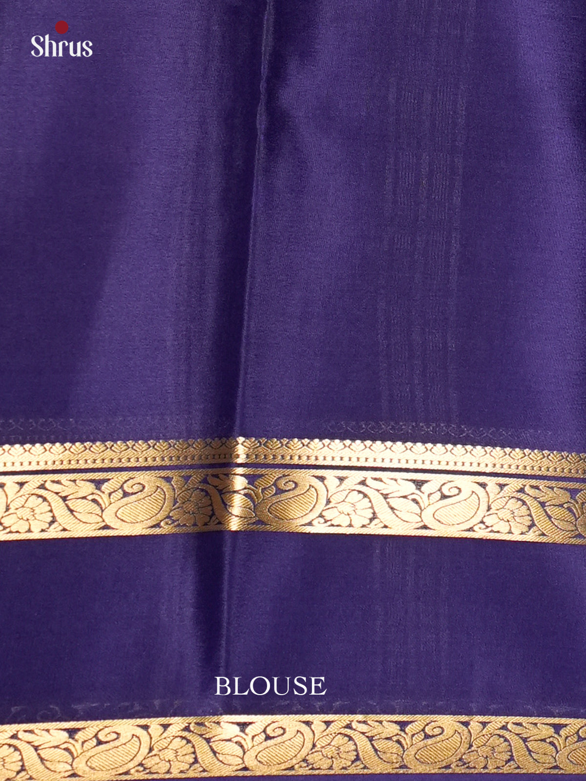 Radiant Orange & blue  Mysore Silk Saree with rettaipet zari border -EAS0920